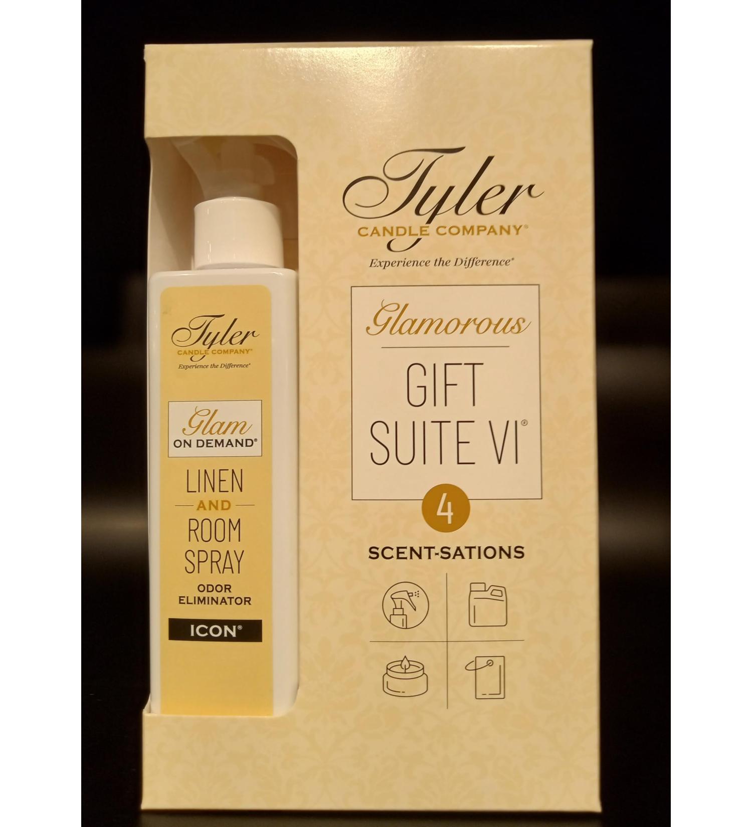 Tyler Candle Company Icon Glamorous Gift Suite VI - Room Spray Glamorous Wash Jar Candle & Autoglam - International Shipping Available - Buy Online on GoSupps.com