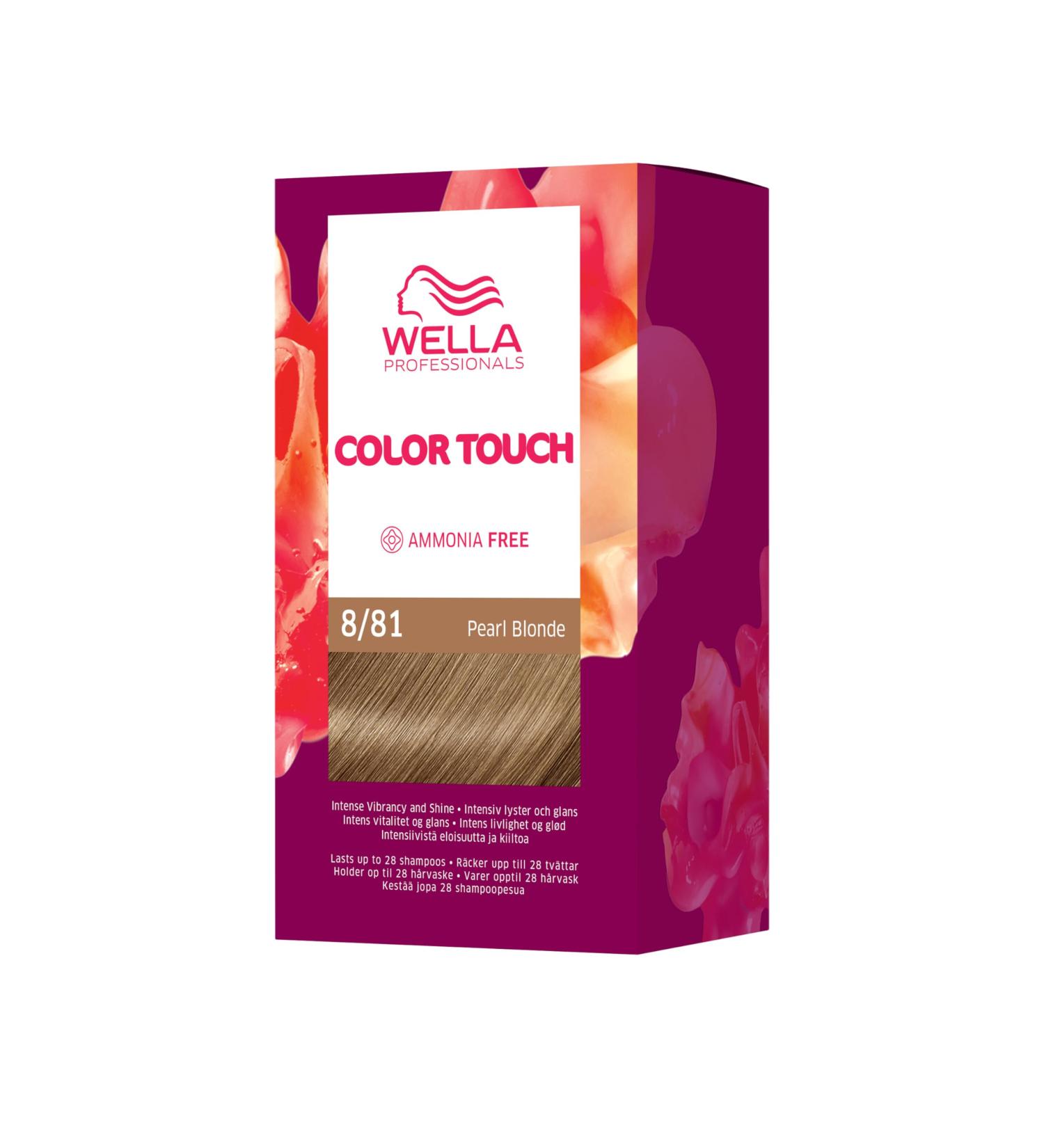 Color Touch Fresh-Up-Kit - Semi-Permanent Hair Color Kit 8/81 Pearl Blonde - Light Ash Pearl Blonde - Buy Online on GoSupps.com