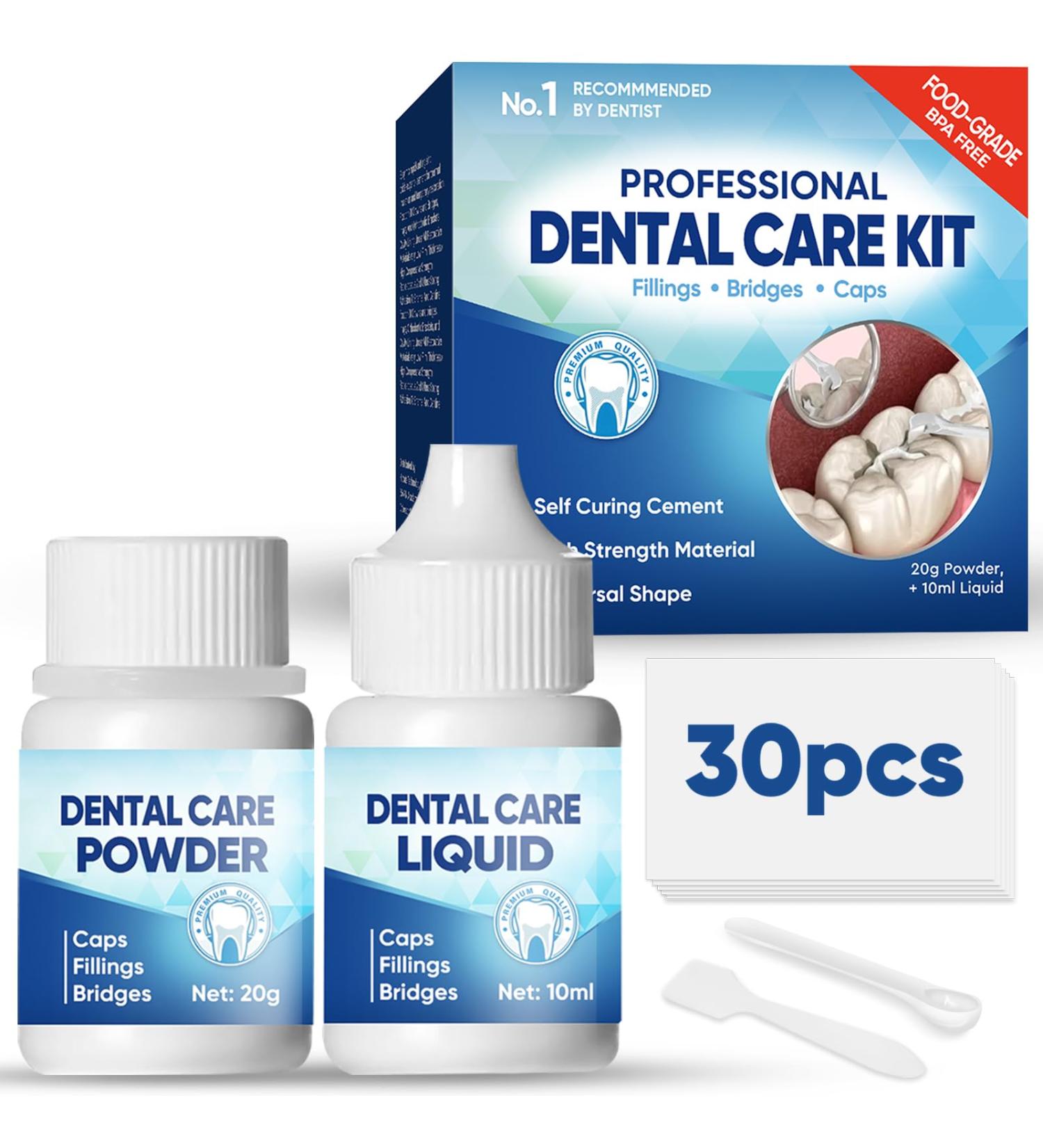 Tooth Repair Kit - Restore Your Smile Naturally | Fast International Shipping - Buy Online on GoSupps.com