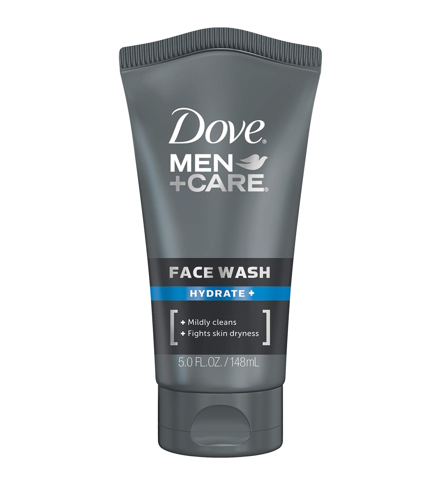 Dove Men + Care Hydrate Plus Face Wash - 5 fl oz - Buy Online on GoSupps.com