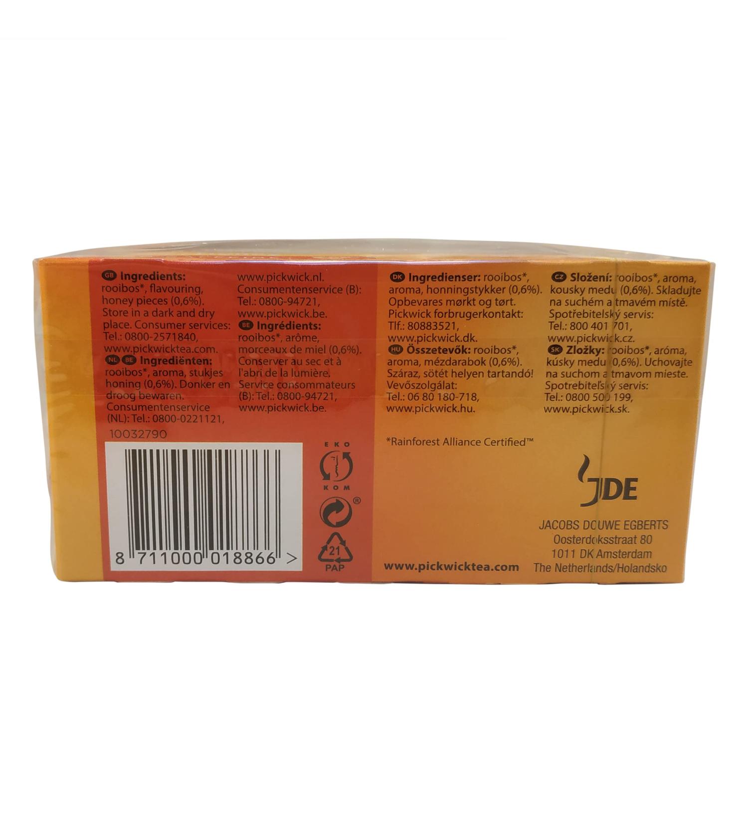 Pickwick - Rooibos Honey - 20 Tea Bags