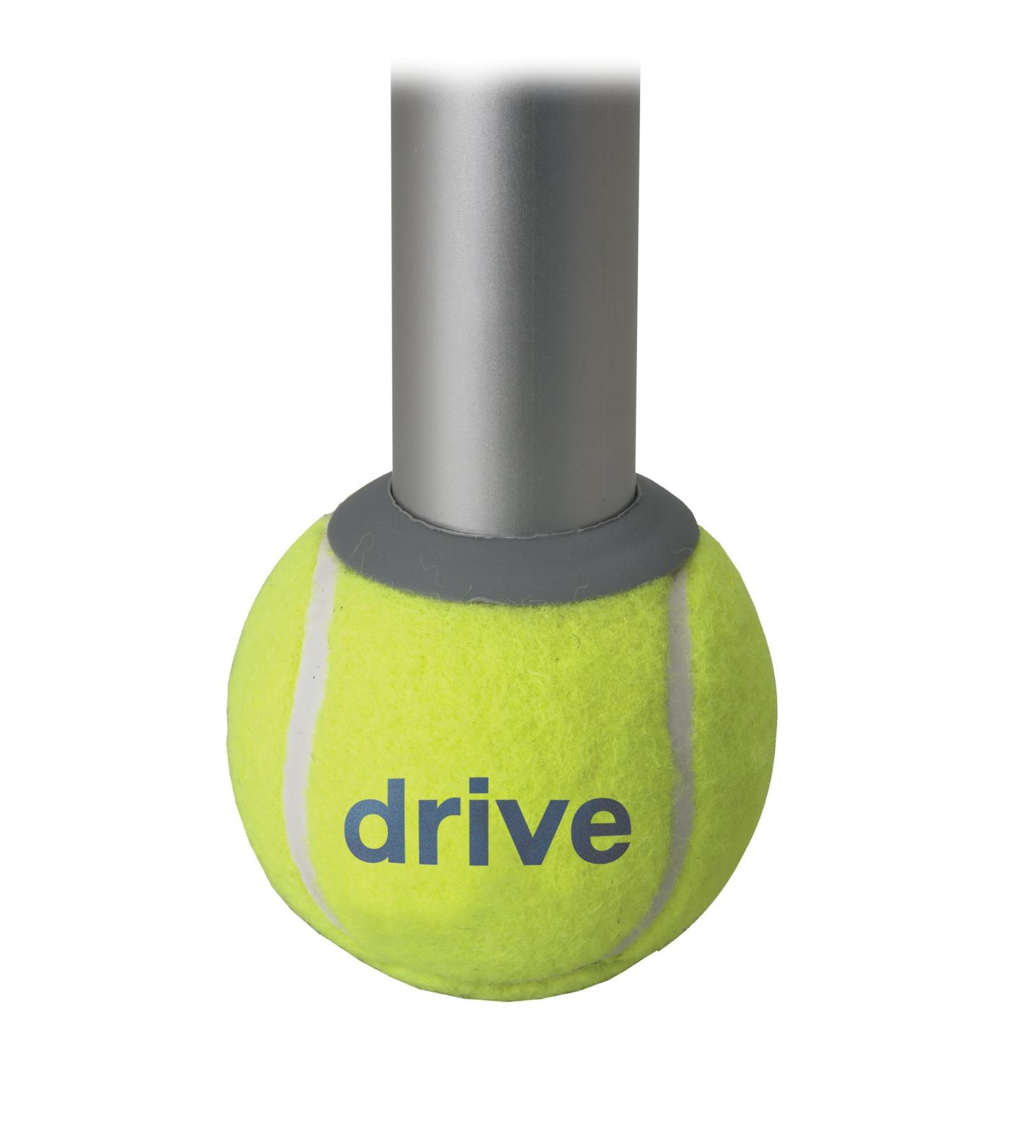 Drive Medical 10121 Walker Tennis Ball Glides - Yellow | Easy Mobility Solution - Buy Online on GoSupps.com