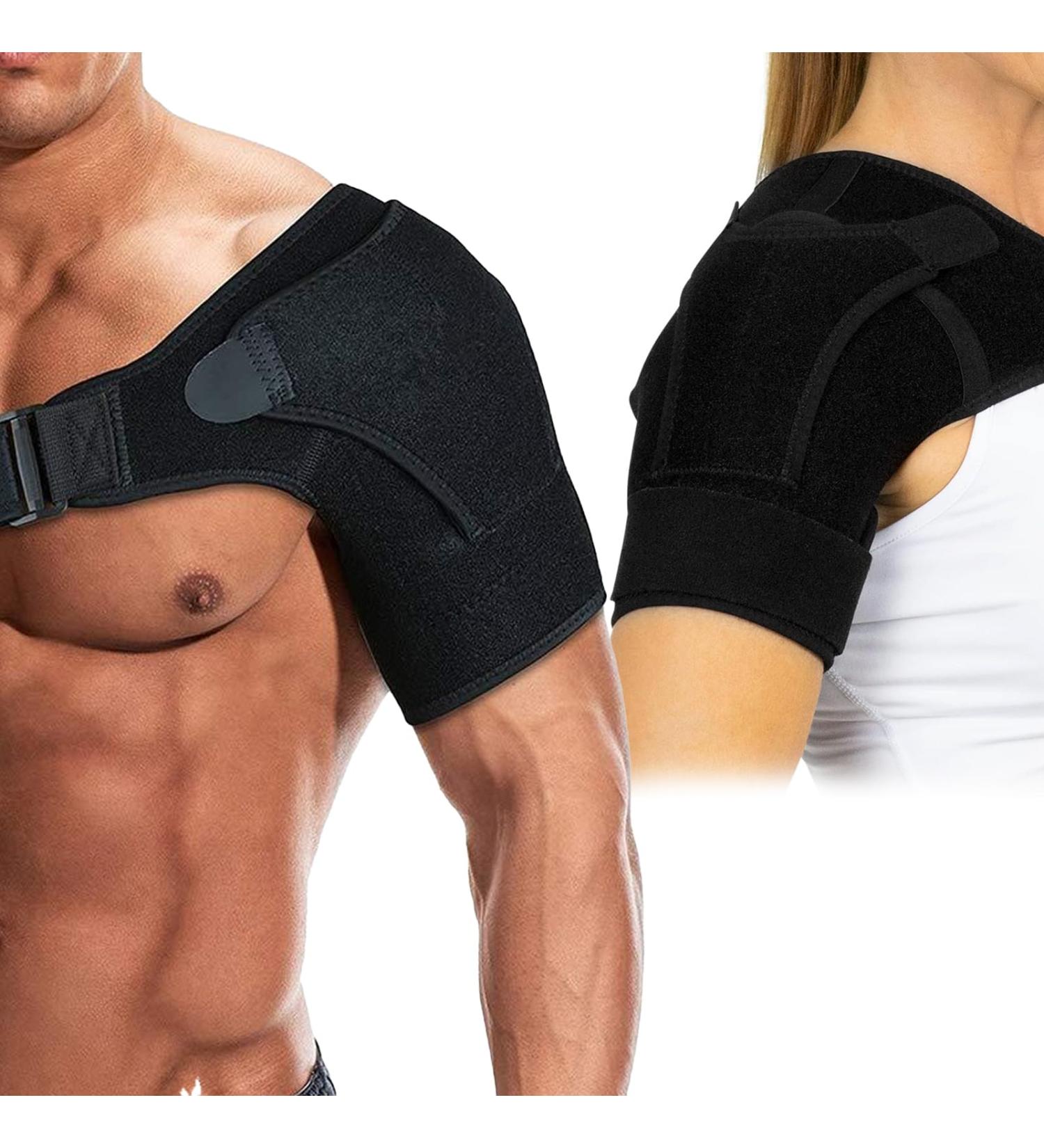 FEXPDL Adjustable Shoulder Support Brace for Men and Women - Rotator Cuff Shoulder Strap for Left and Right Shoulder - Includes Rotator Cuff Support - Buy Online on GoSupps.com