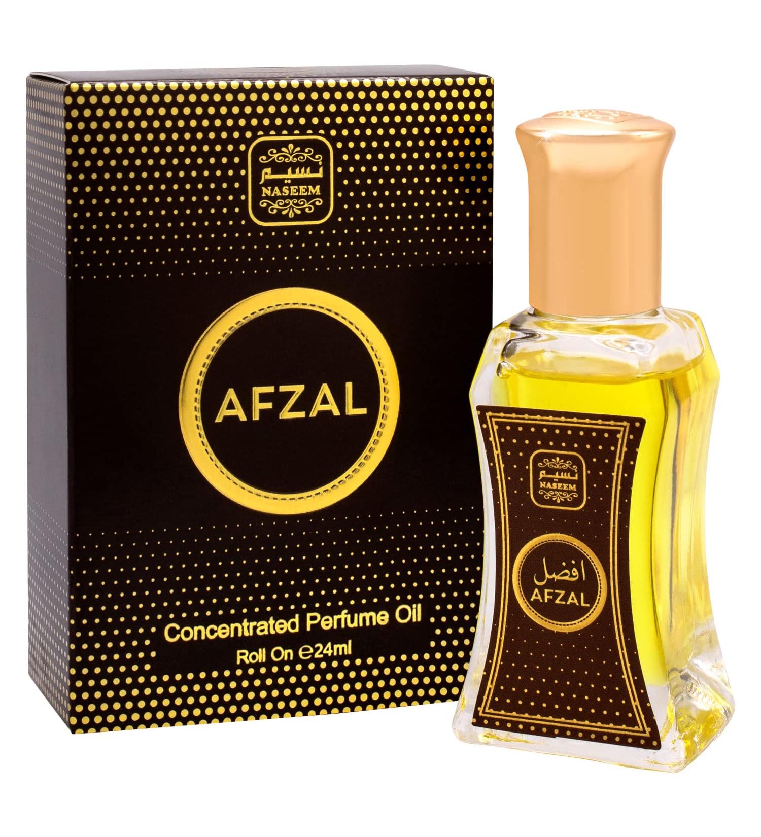 NASEEM Afzal Roll on Perfume Pheromones Perfumes for Men - Arabian Perfume Oil Soapy Fresh Perfume - Alcohol Free & Long Lasting Travel size perfume 0.81 Fl Oz - Buy Online on GoSupps.com