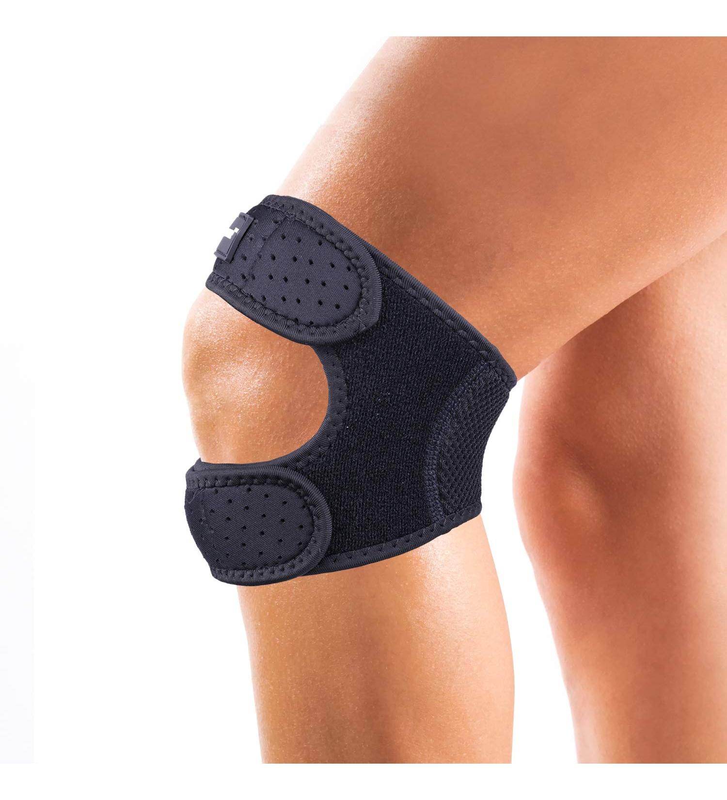 Thx4COPPER Compression Dual Patella Knee Brace - Adjustable Knee Strap for Pain Relief and Support (XX-Large) - Buy Online on GoSupps.com