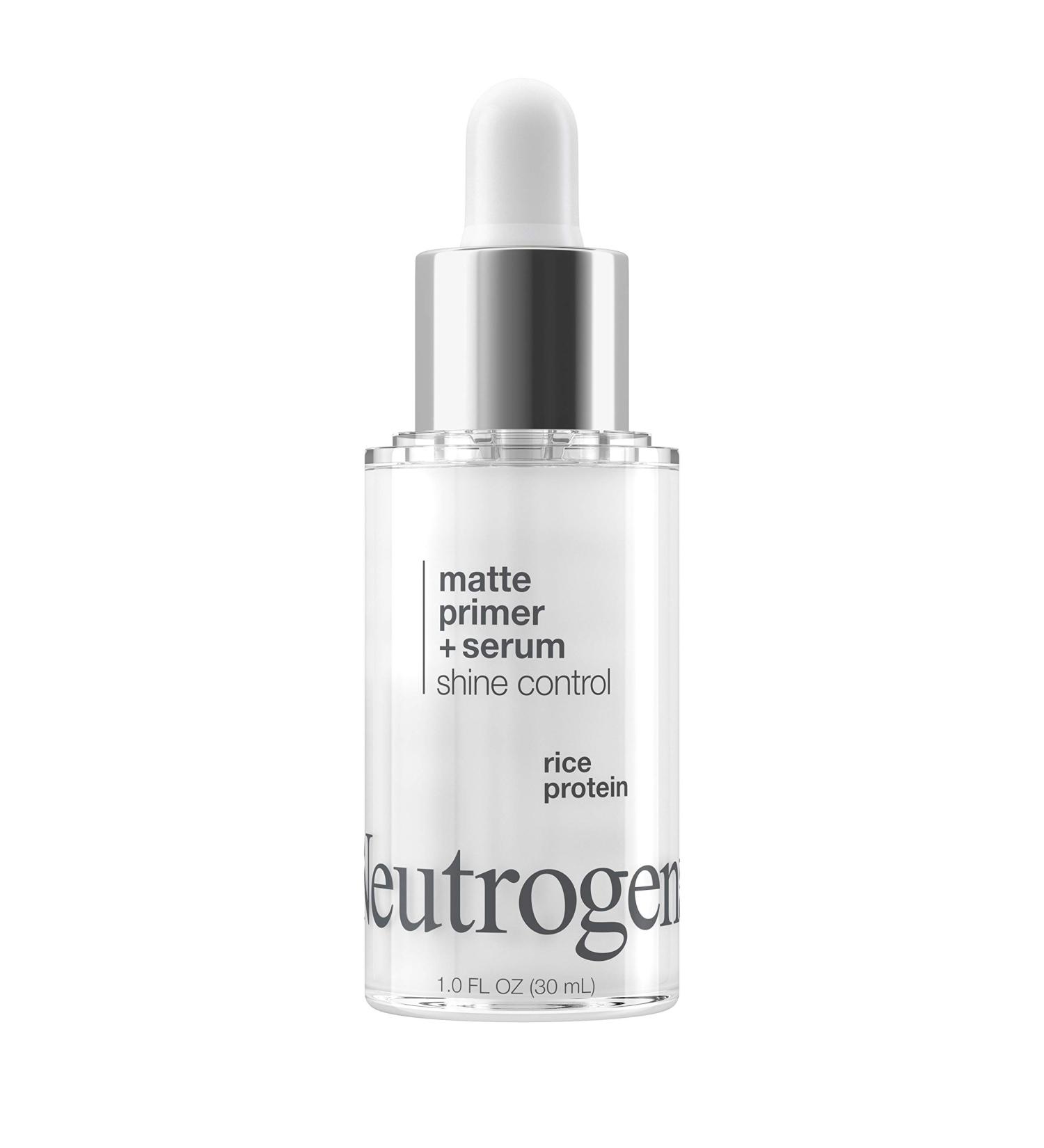 Neutrogena Shine Control Matte Booster Face Primer & Serum - Oil Absorbing Skin-Mattifying Primer with Rice Protein 1.0 fl. oz | International Shipping Available - Buy Online on GoSupps.com