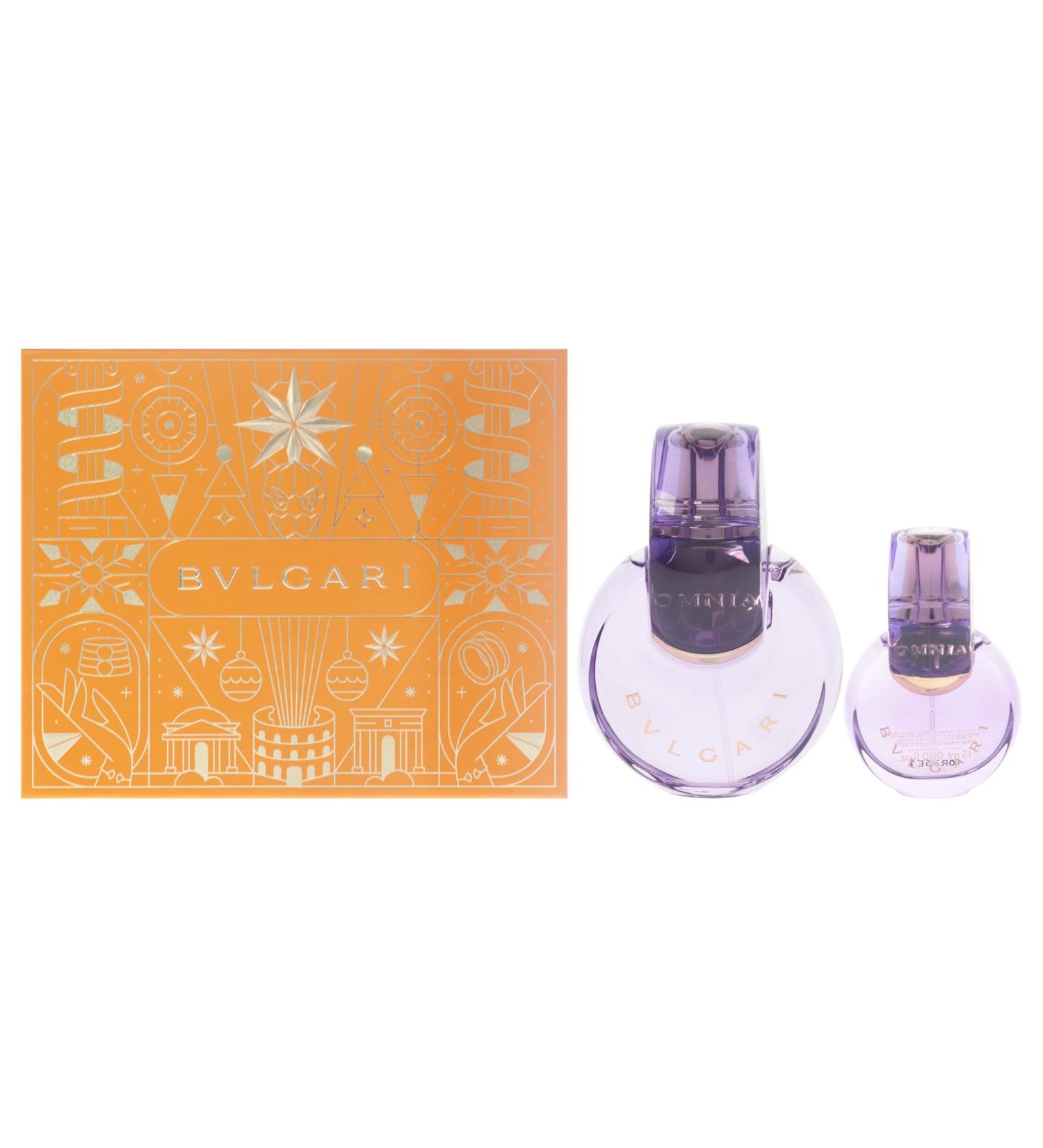 Bvlgari Omnia Amethyste for Women - 2 Pc Gift Set 3.4oz EDT Spray 0.5oz EDT Spray - Buy Online on GoSupps.com