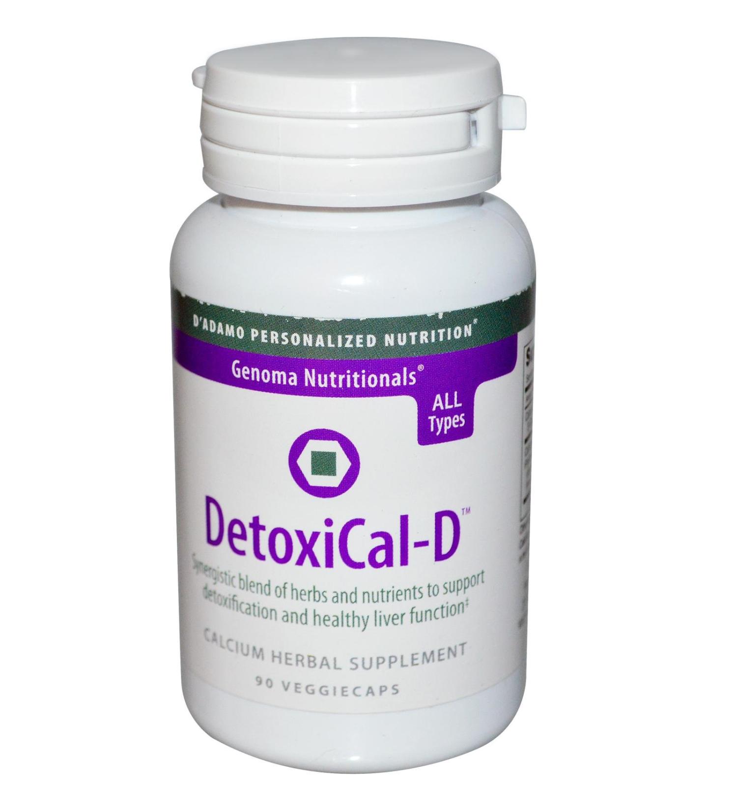 D'Adamo Personalized Nutrition Detoxical-D 90 Count