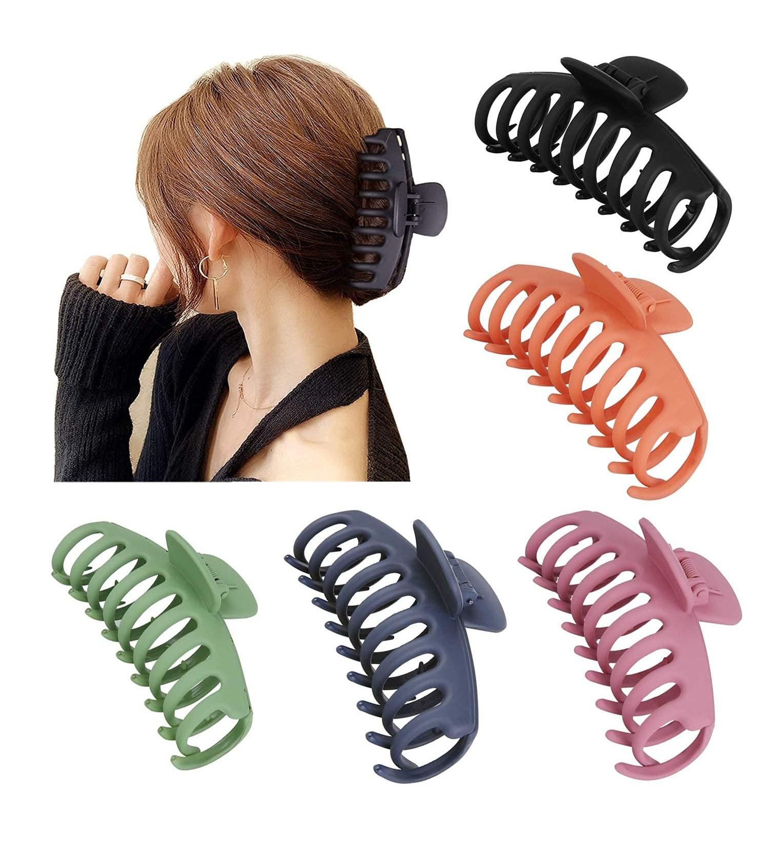 Lunas Hair P0QD Claw Clip - Premium Acrylic Hair Accessory for Effortless Style | International Shipping Available - Buy Online on GoSupps.com