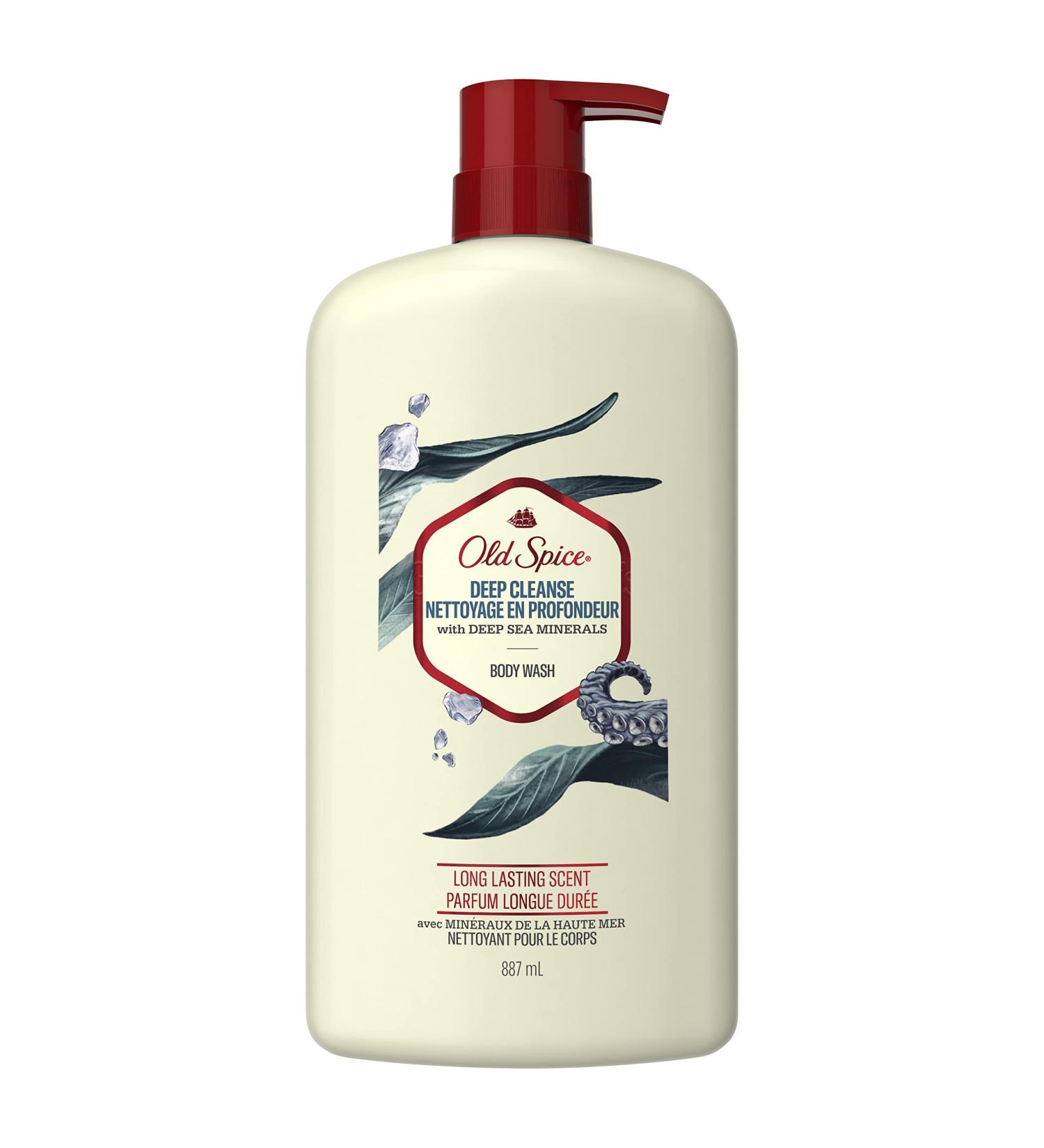 Old Spice Men's Body Wash Deep Cleanse with Deep Sea Minerals 887mL (30 oz) Fresh Collection BW Deep Cleanse 887mL Pump - Buy Online on GoSupps.com