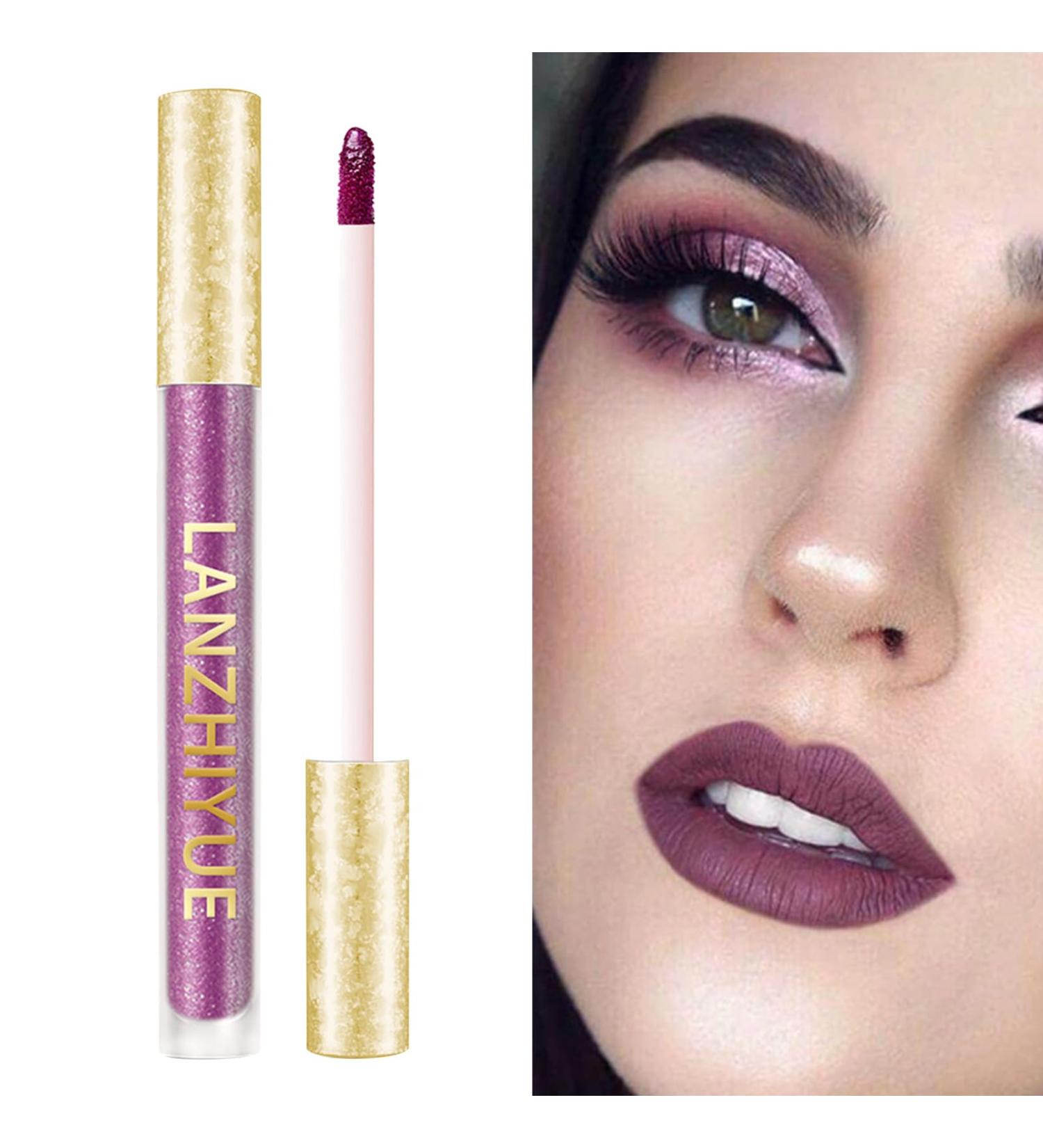 Glitter Liquid Eyeshadow | Body Glitter Gel - Waterproof Long Lasting Shimmer Eyes Lips Holographic Cosmetic Grade Concert Festival Accessories Frifer 11# - Buy Online on GoSupps.com