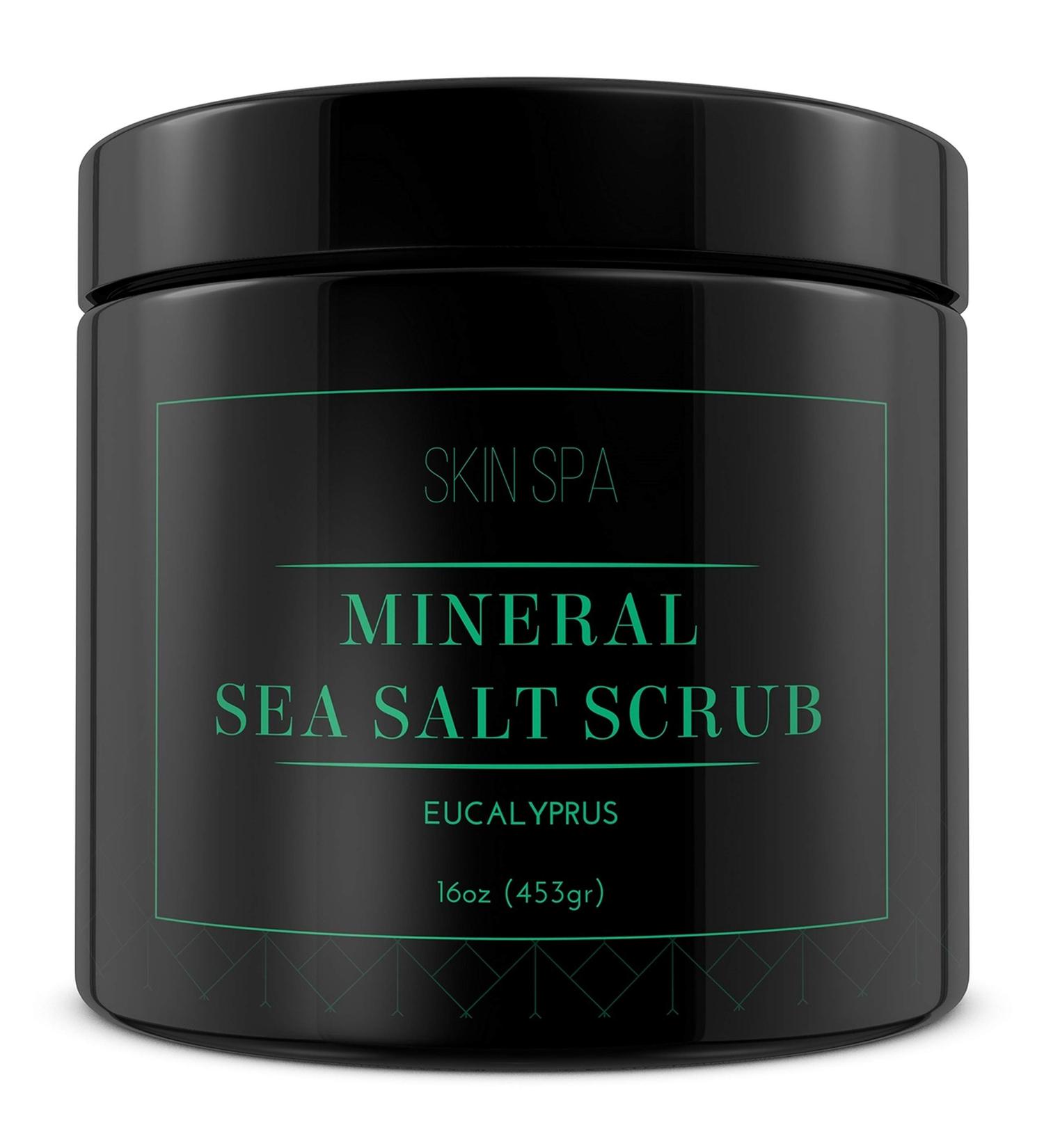 Shop Eucalyptus Mineral Sea Salt Scrub 16oz | Revitalize Skin | International Shipping Available - Buy Online on GoSupps.com