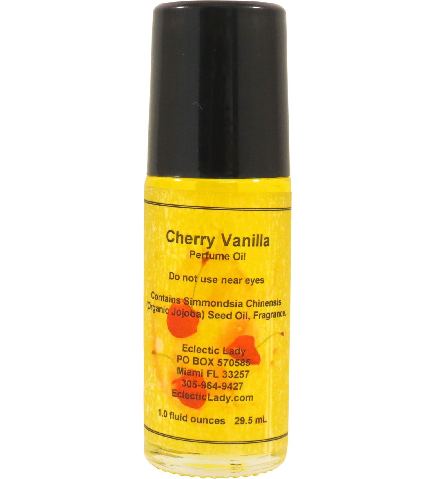 Cherry Vanilla Perfume Oil 1.0 Oz Portable Roll-On Fragrance with Long-Lasting Scent Delightful Essential Oils and Jojoba Oil For Daily Use 1 Fl Oz (Pack of 1) - Buy Online on GoSupps.com