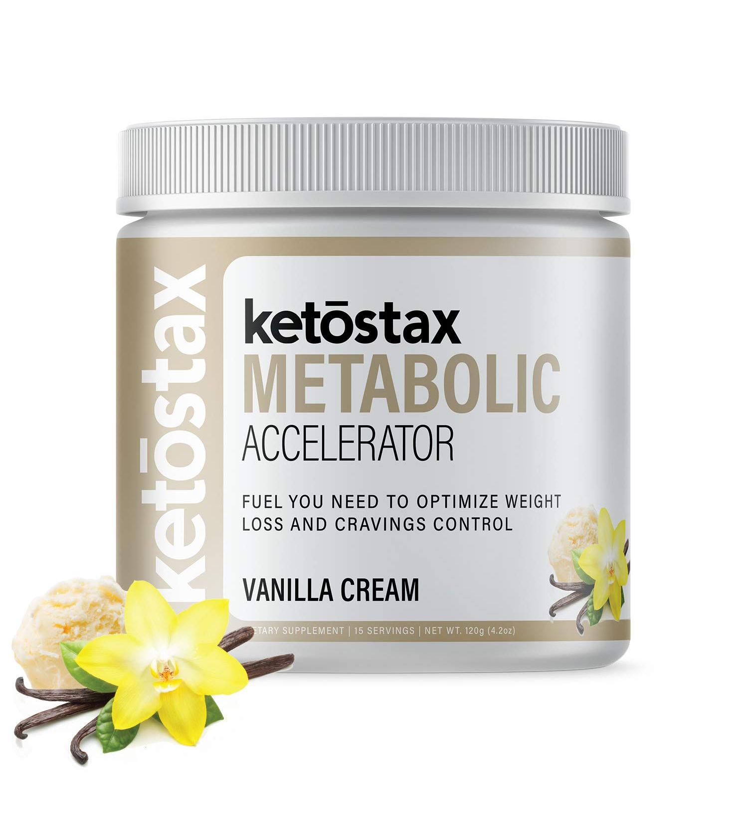 Ketond Metabolic Accelerator: Vanilla Cream Keto Weight Loss & Energy Supplement (15 Servings) - Buy Online on GoSupps.com