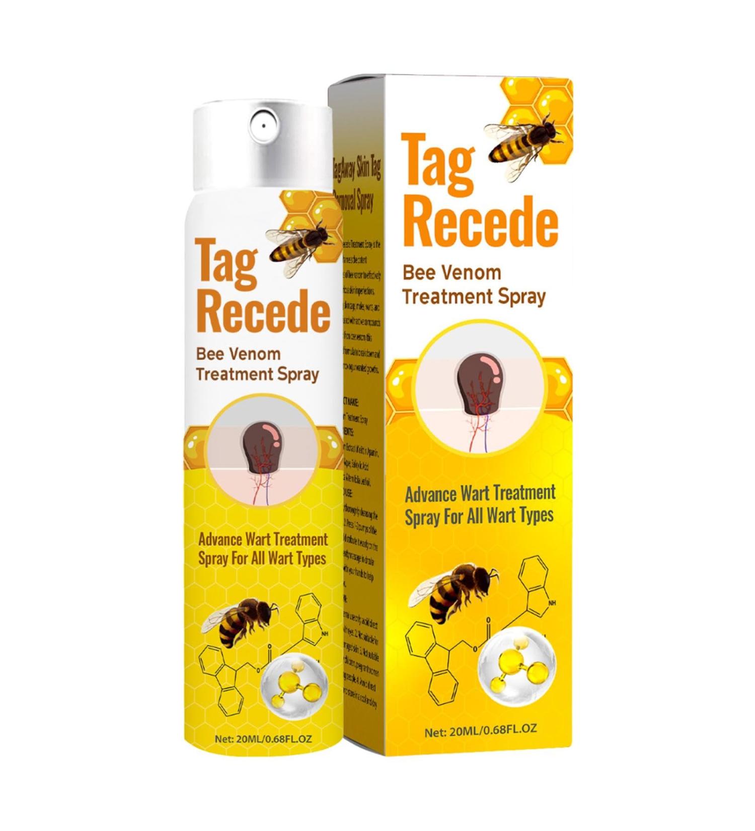 20 ml Beeergift Treatment Spray - Remove Skin Spots & Warts on Arms Waist Feet & Legs - Fast Acting Beeergift Solution - Buy Online on GoSupps.com