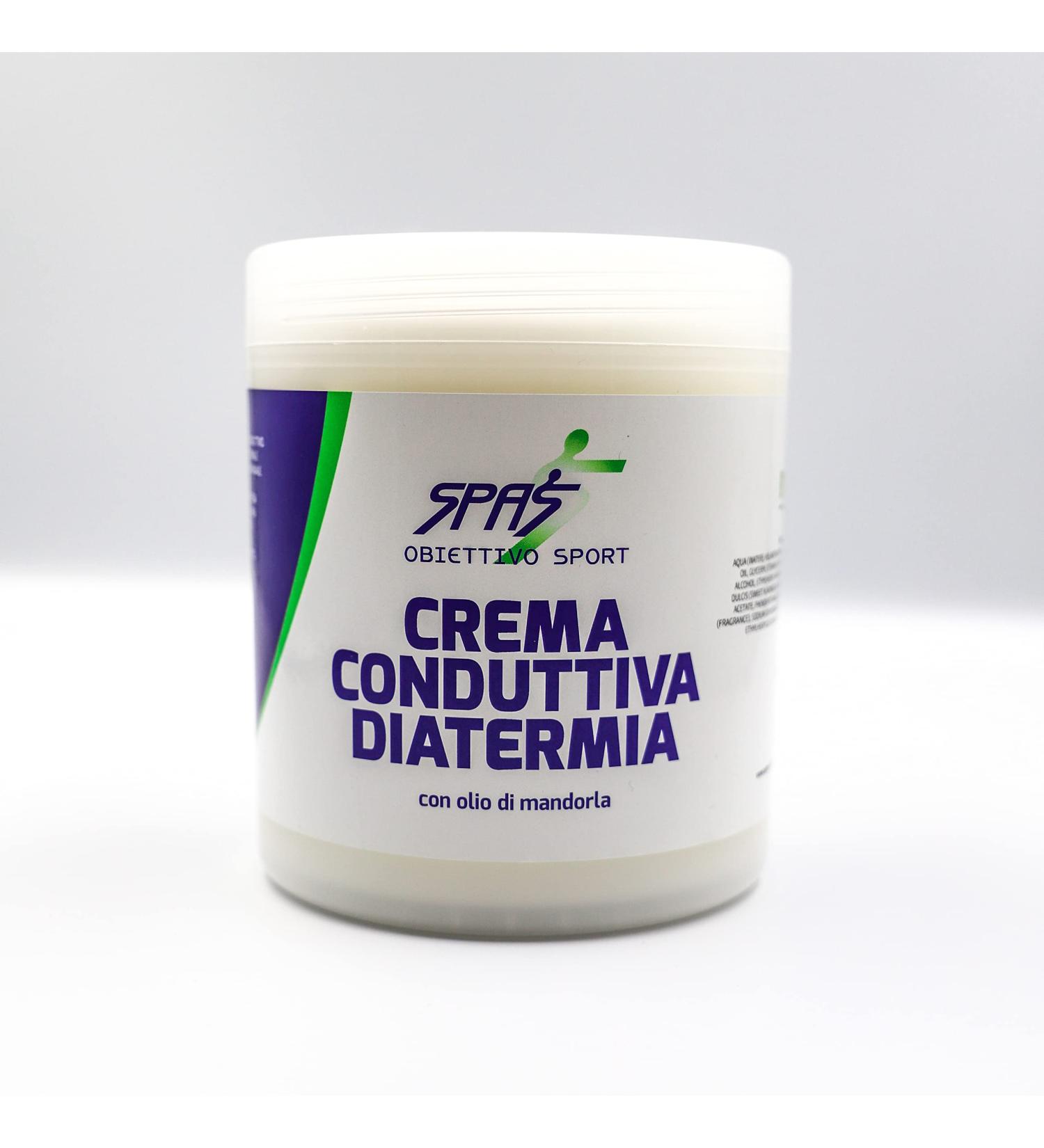 Diathermy cream with high conduction capacity - 1 kg box with plastic pump dispenser with cap - Made in Italy - Buy Online on GoSupps.com