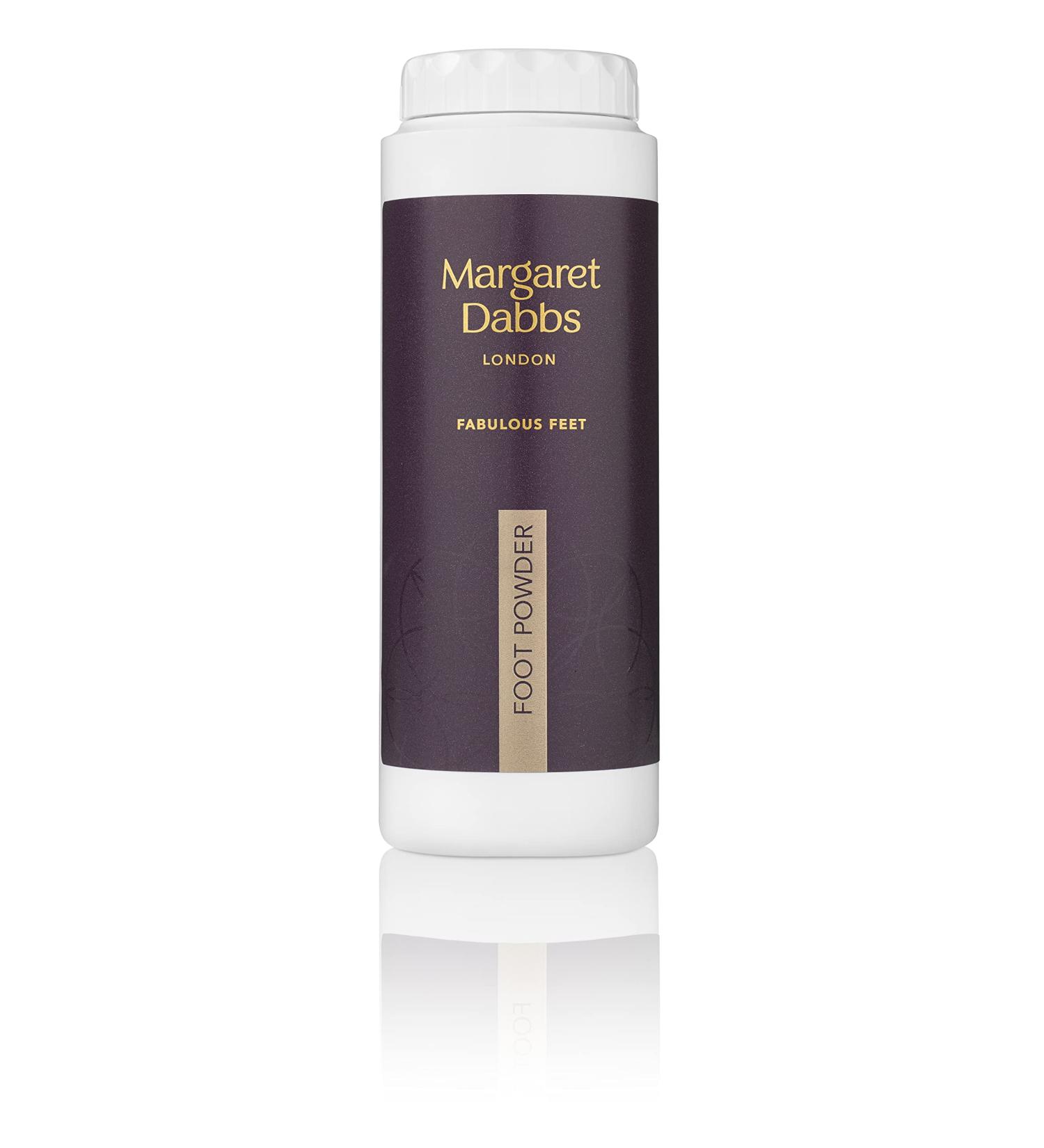 Margaret Dabbs London Lemon-Scented Foot Powder 50g - Nourishes, Protects, and Comforts Feet - Buy Online on GoSupps.com