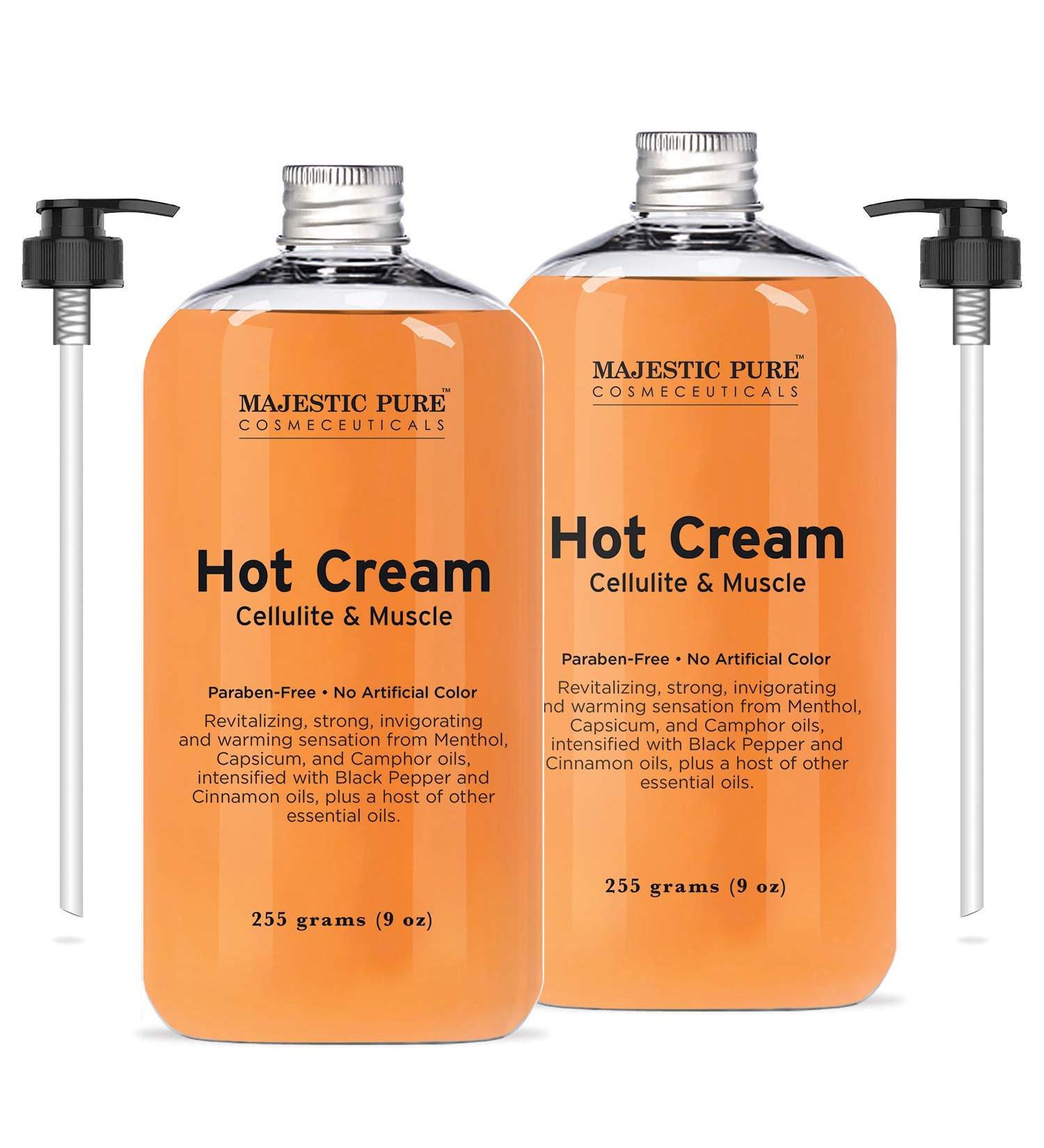 Majestic Pure Cellulite Cream - Set of 2 | Best for Smooth Skin & Firming | International Shipping Available - Buy Online on GoSupps.com