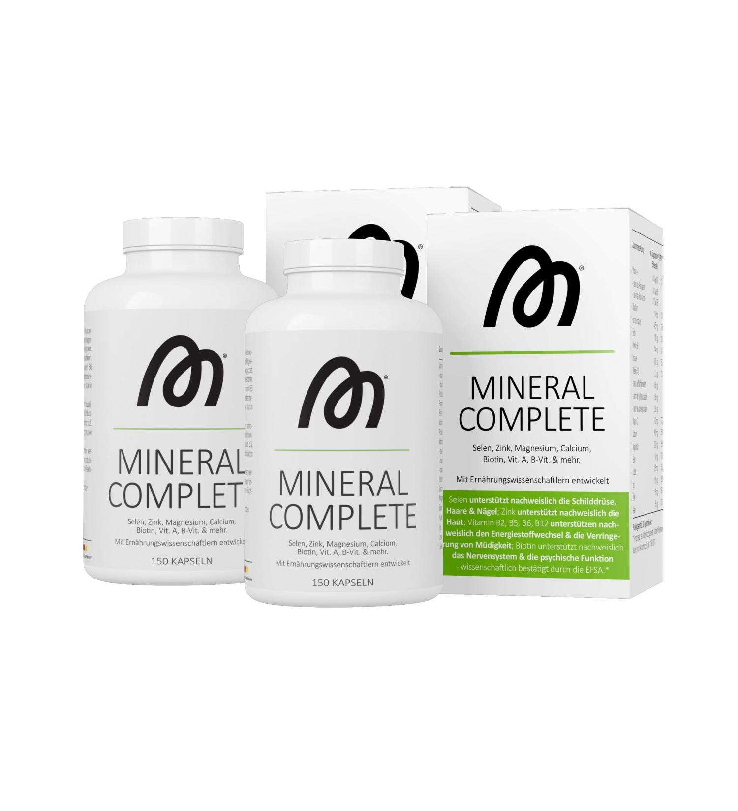 More Mineral Complete V4 2 x 150 capsules with minerals trace elements and vitamins Bundle