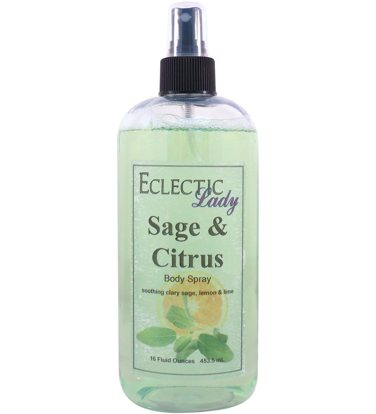 Sage And Citrus Body Spray 16 ounces Body Mist for Women with Clean Light & Gentle Fragrance Long Lasting Perfume with Comforting Scent for Men & Women Cologne with Soft Subtle Aroma For Daily 16 Fluid Ounces - Buy Online on GoSupps.com