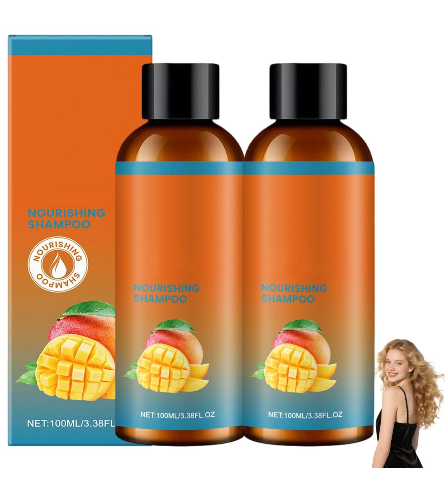  PGUTYUFCH Moisturizing soothing and repairing shampoo for hair for added volume and strength absorbs excess oil prevents hair loss (2 pcs) - Buy Online on GoSupps.com