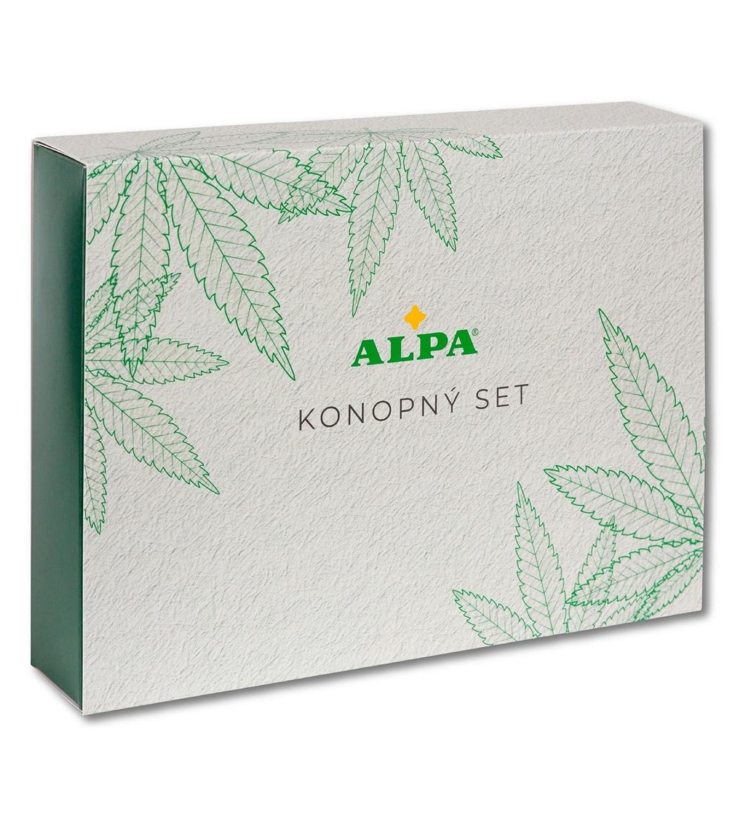 ALPA Coffret cadeau de massage au chanvre