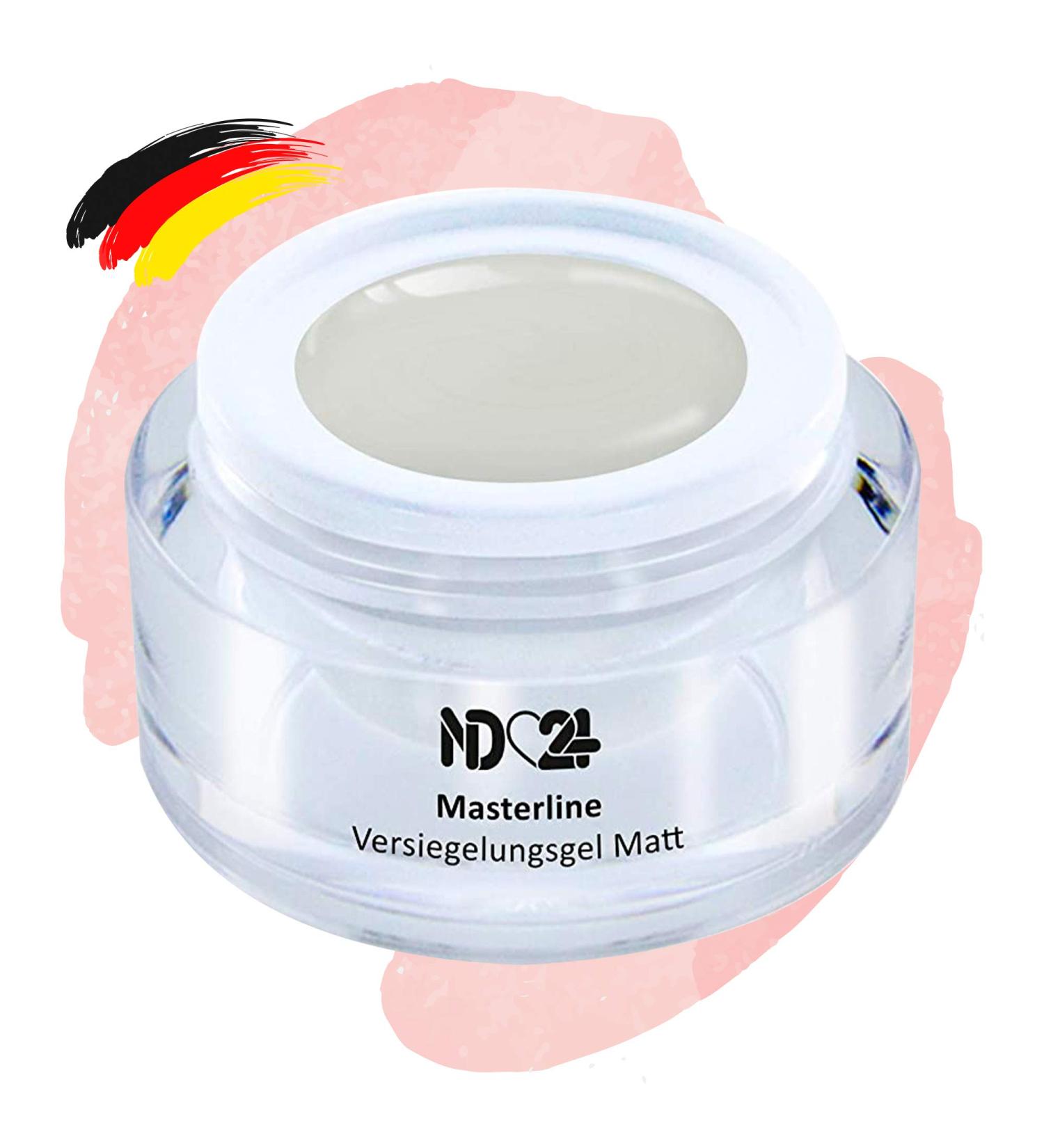 Masterline Finish Gel Sealant | UV/LED | Silk Matt - Studio Quality - 5ml - Made in Germany - International Shipping - Buy Online on GoSupps.com