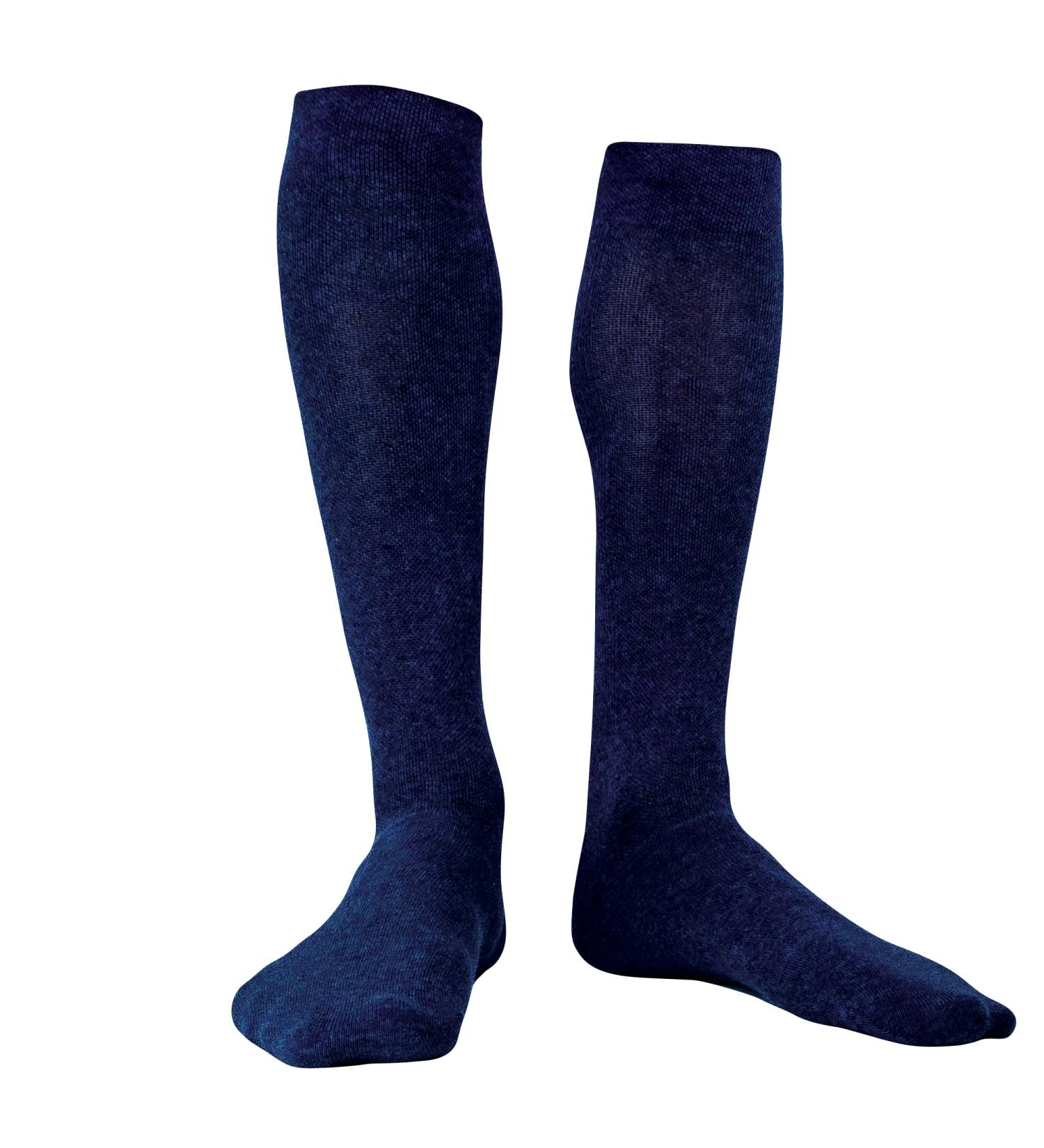 Silverline Compression Travel Socks for Men & Women - Supportive Knee Socks for Airplane - Size 38-40 - Blue - Buy Online on GoSupps.com