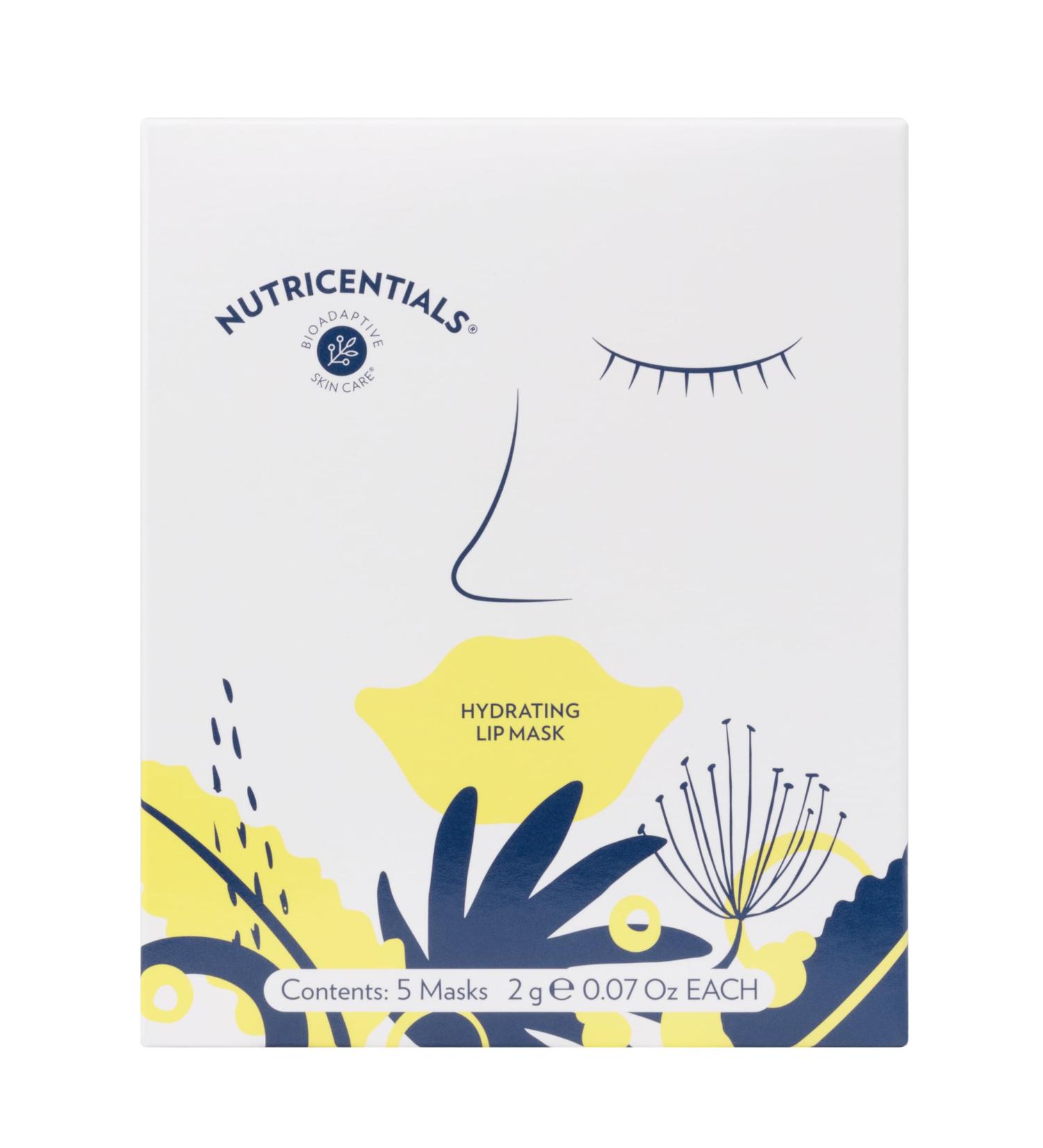 Nu Skin Nutricentials Hydrating Lip Mask - Vitamin C Enriched Mask | Hydrogel Formula for Silky Smooth Lips | Protective Effects, Hydrating Skincare | Optimal Lip Care (Pack of 5) - Buy Online on GoSupps.com