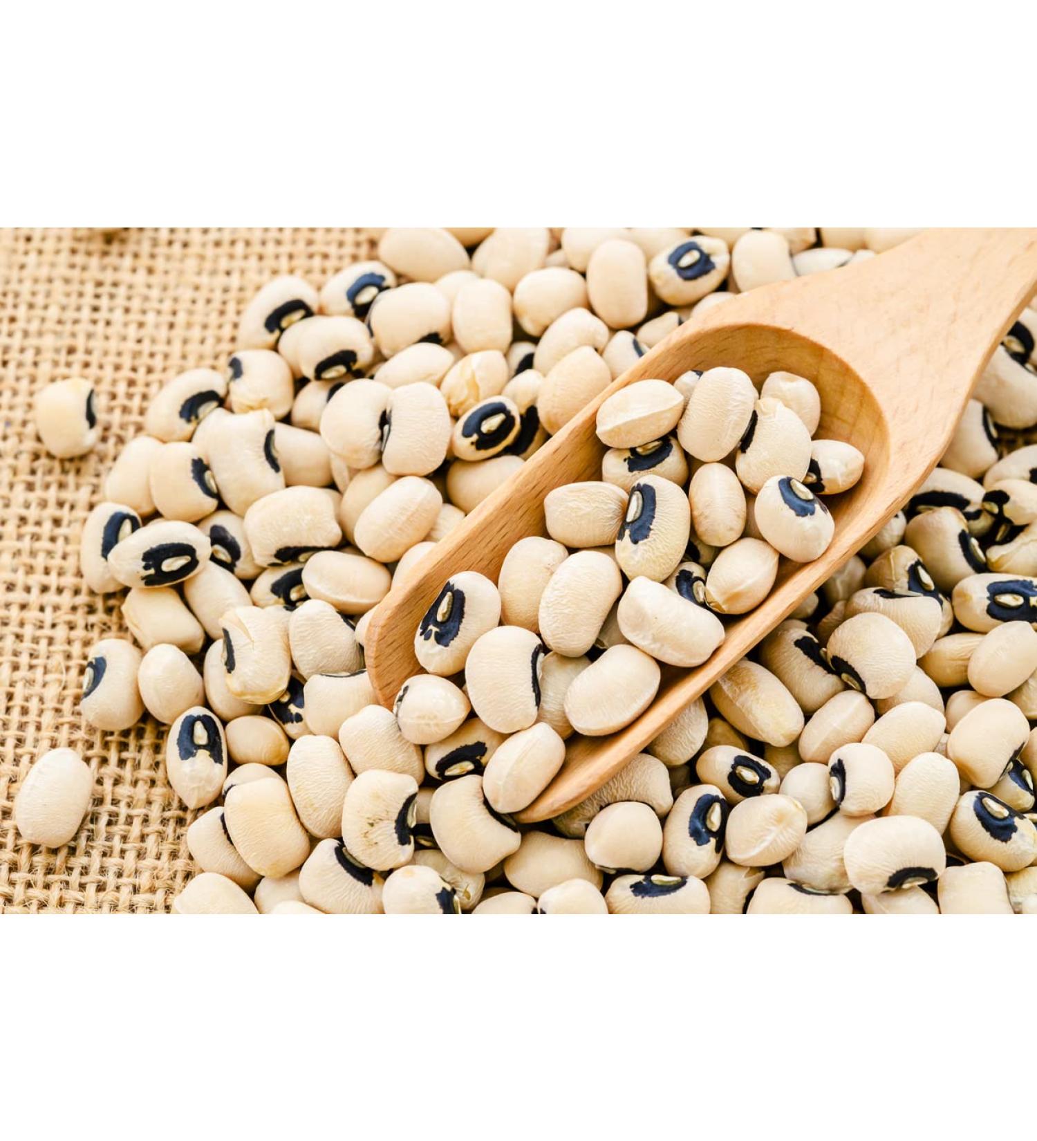 Soleilfood 2kg black eye beans black -eye beans bean eye beans.