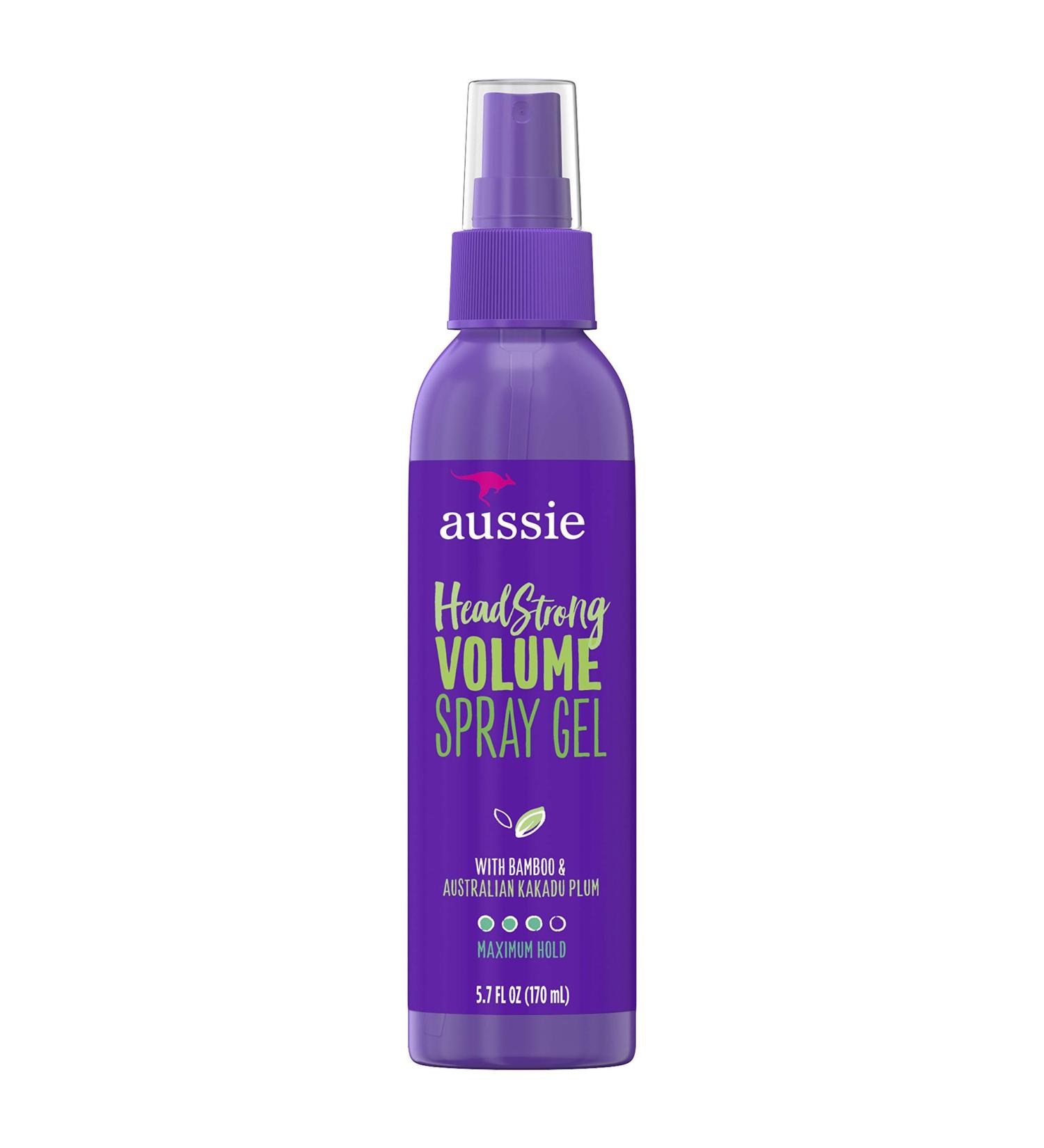 Aussome Volume Spray Hair Gel 5.7 Fl Oz - Volumizing Spray Gel 5.70 Fl Oz (Pack of 1) - Buy Online on GoSupps.com