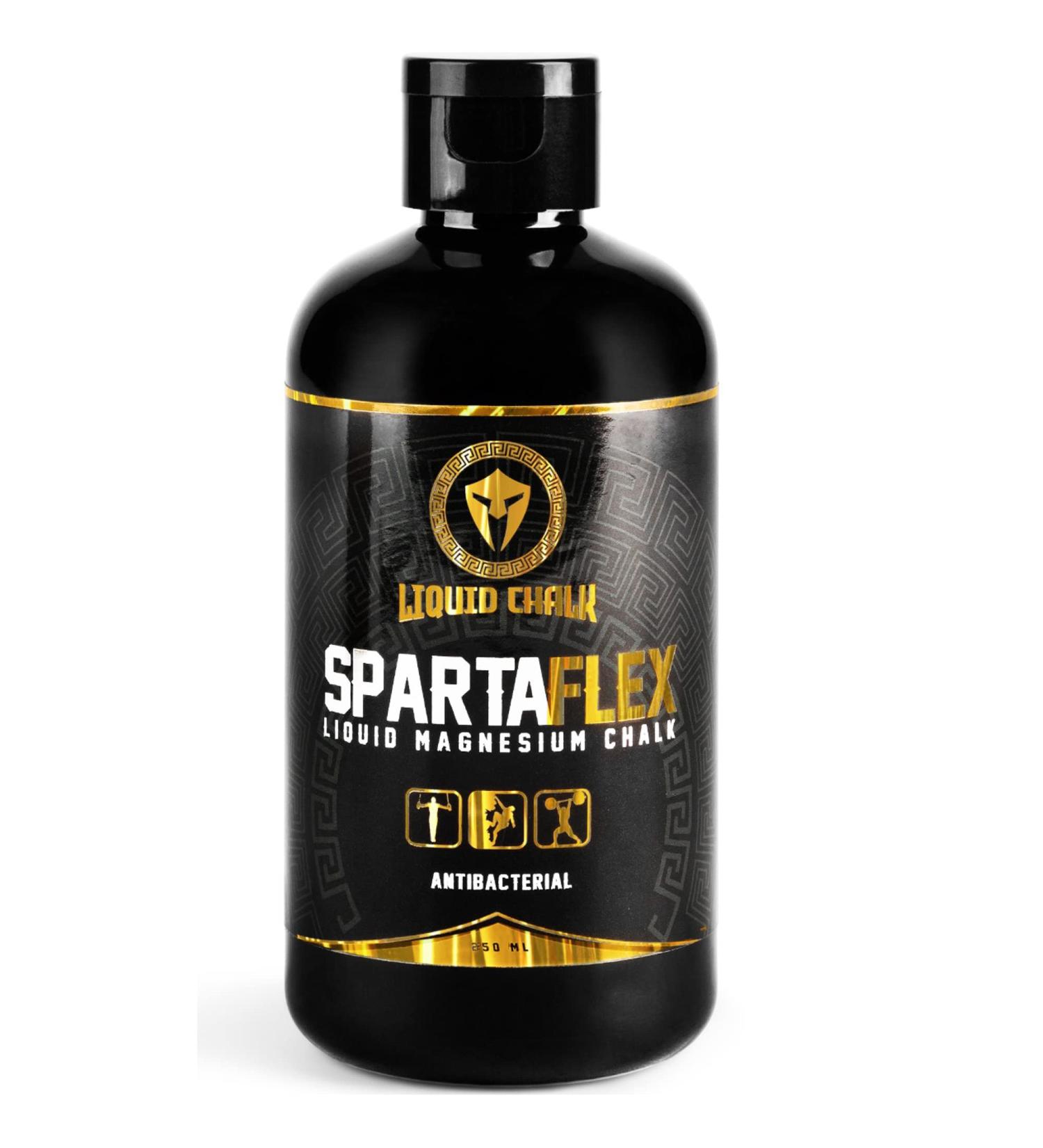 SpartaFlex 8.5 Oz Pro Liquid Chalk for Weightlifting, Rock Climbing, Gymnastics - Gym Chalk for Lifting, Climbing, Powerlifting - Liquid Grip for Enhanced Performance - Buy Online on GoSupps.com