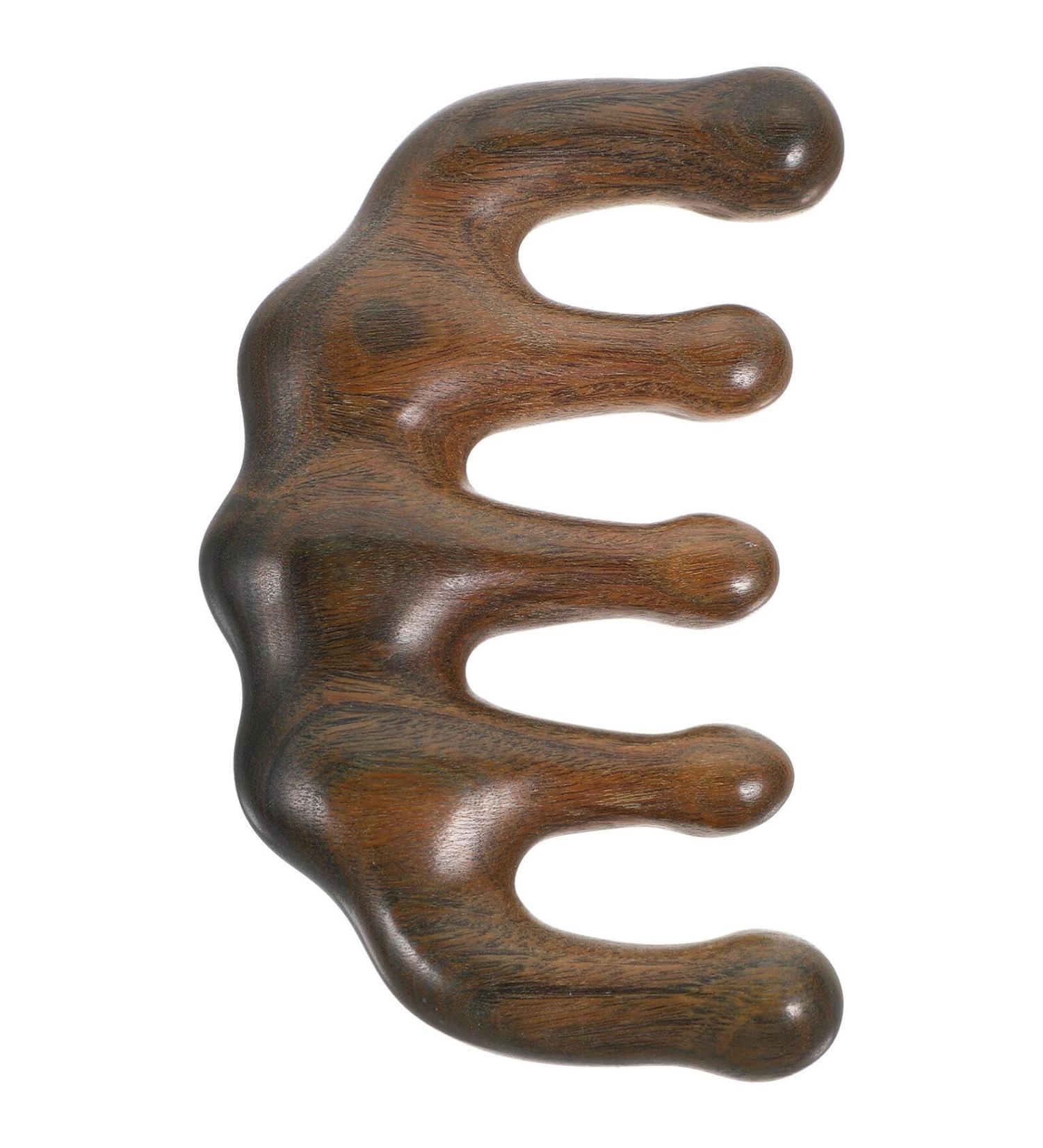 Nolitoy Wooden Massage Comb - Breistzahn Headscarf Massage Device for Scalp Care Dandruff Relief Wet & Dry Use - Natural Wood Brush - Buy Online on GoSupps.com