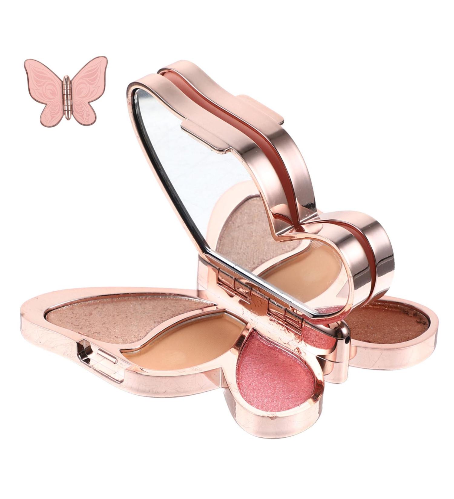 SKISUNO Shimmer Blush 1pc Sequin Beauty Accessory Supply Girl Multi-functional Makeup Foundation Cosmetic Blusher Cheek 1 count (Pack of 1) As Shown 4 - Buy Online on GoSupps.com