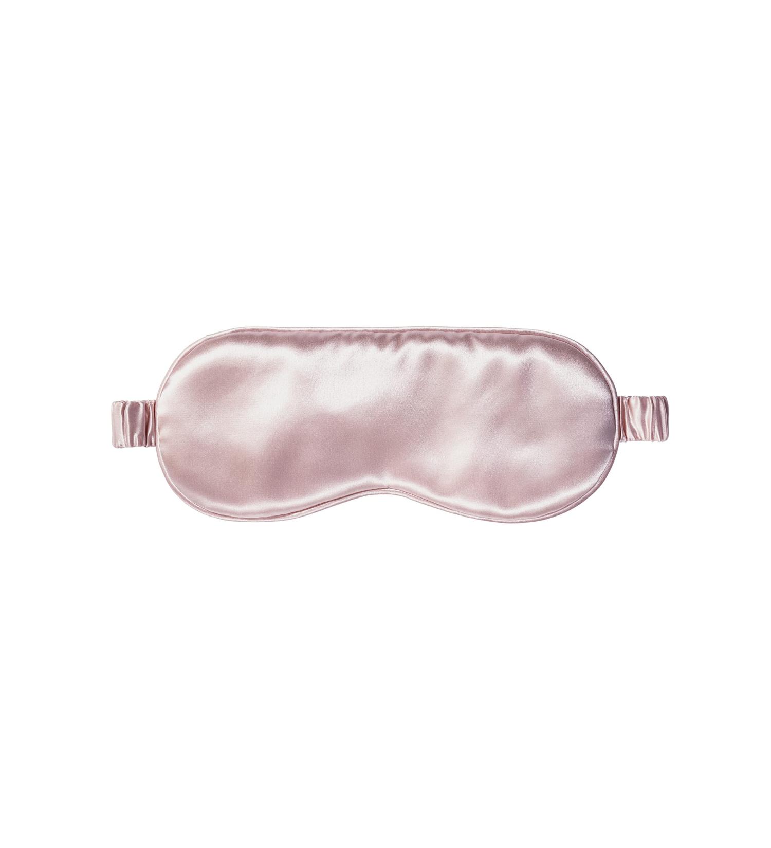 Slip Silk Sleep Mask Pink - 100% Pure Mulberry 22 Momme Silk Eye Mask with Elastic Band - Buy Online on GoSupps.com