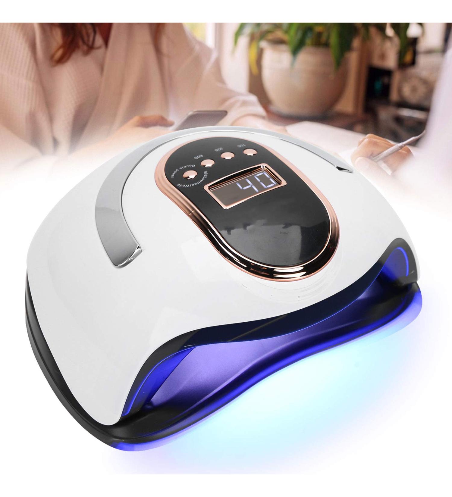 168W LED UV Nail Lamp Portable Fast Curing Gel Polish Nail Dryer with Handle for Salon and Home Use Manicure Pedicure Nail Art Machine(UK) - Buy Online on GoSupps.com