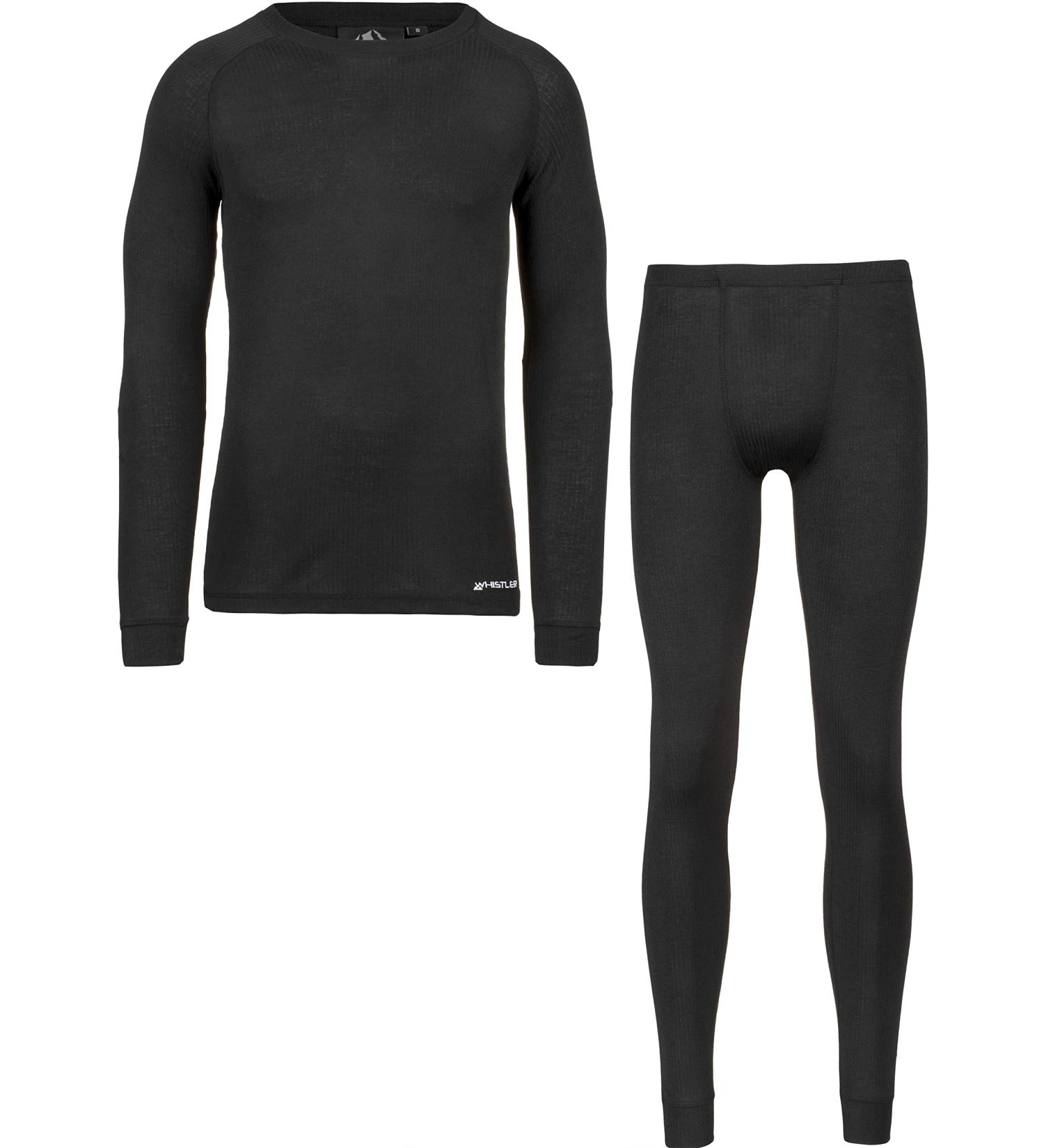 Buy WHISTLER Mens Functional Underwear Set Oppdal 5XL - Black | International Shipping Available - Buy Online on GoSupps.com
