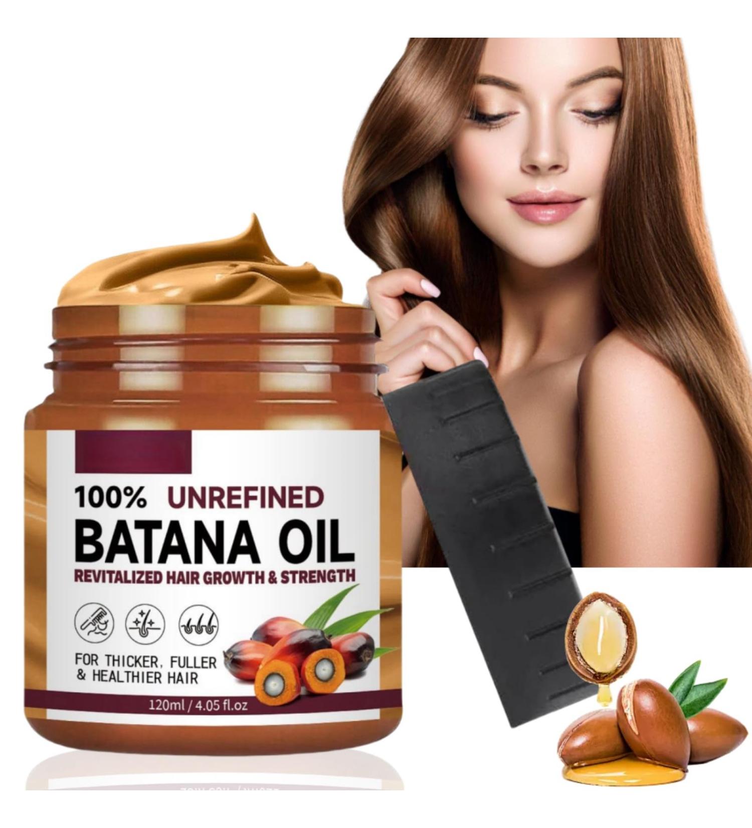 120ml Hair Butter with Raw Batana Oil Batana Oil for Hair Growth Batana Oil for Healthy Hair Batana Oil Hair Treatment for All Hair Types Promotes Hair Strength & Resilience Repair Damaged Hair - Buy Online on GoSupps.com