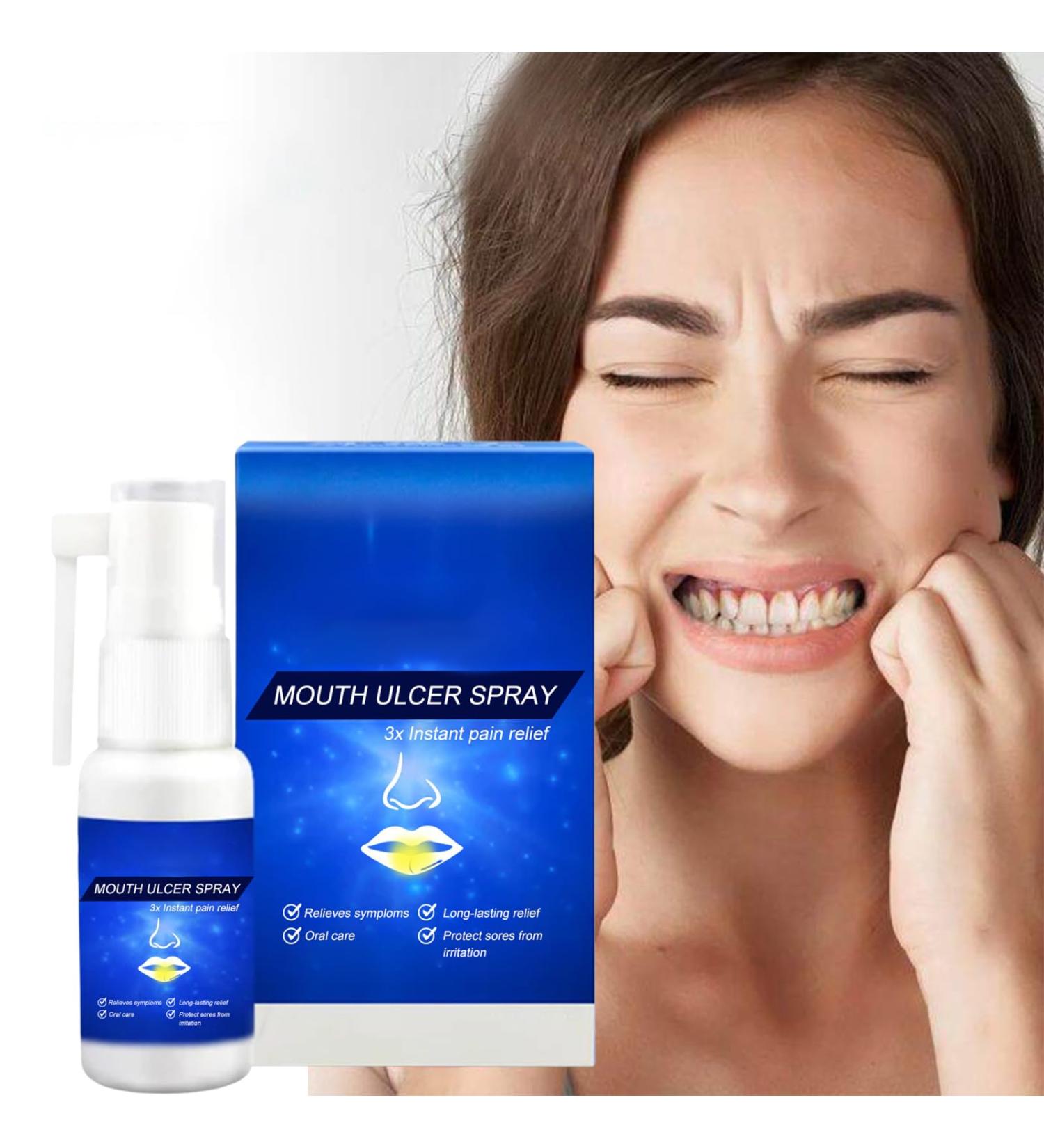 Spray Soulagement Douleurs Dentaires 30ml Spray Contre Maux de Dents Sprays R paration Gencives Sprays Soin des Maux de Dents - Buy Online on GoSupps.com