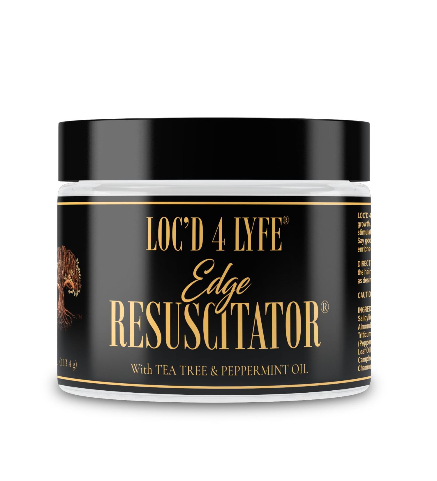 Gold Banner Beauty LOC D 4 LYFE Edge Resuscitator 4oz - Hair Loss Treatment for Locs Braids & Wigs | Strengthen & Nourish Edges - Buy Online on GoSupps.com