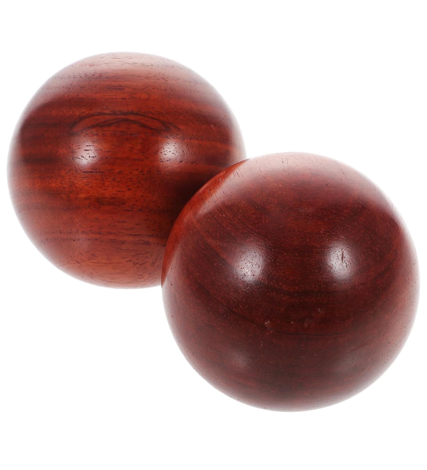 Buy Sewacc Wooden Trade Handball Baoding Balls - Jade Massager Fitness Balls - Traditional Chinese Medicine - International Shipping - Buy Online on GoSupps.com