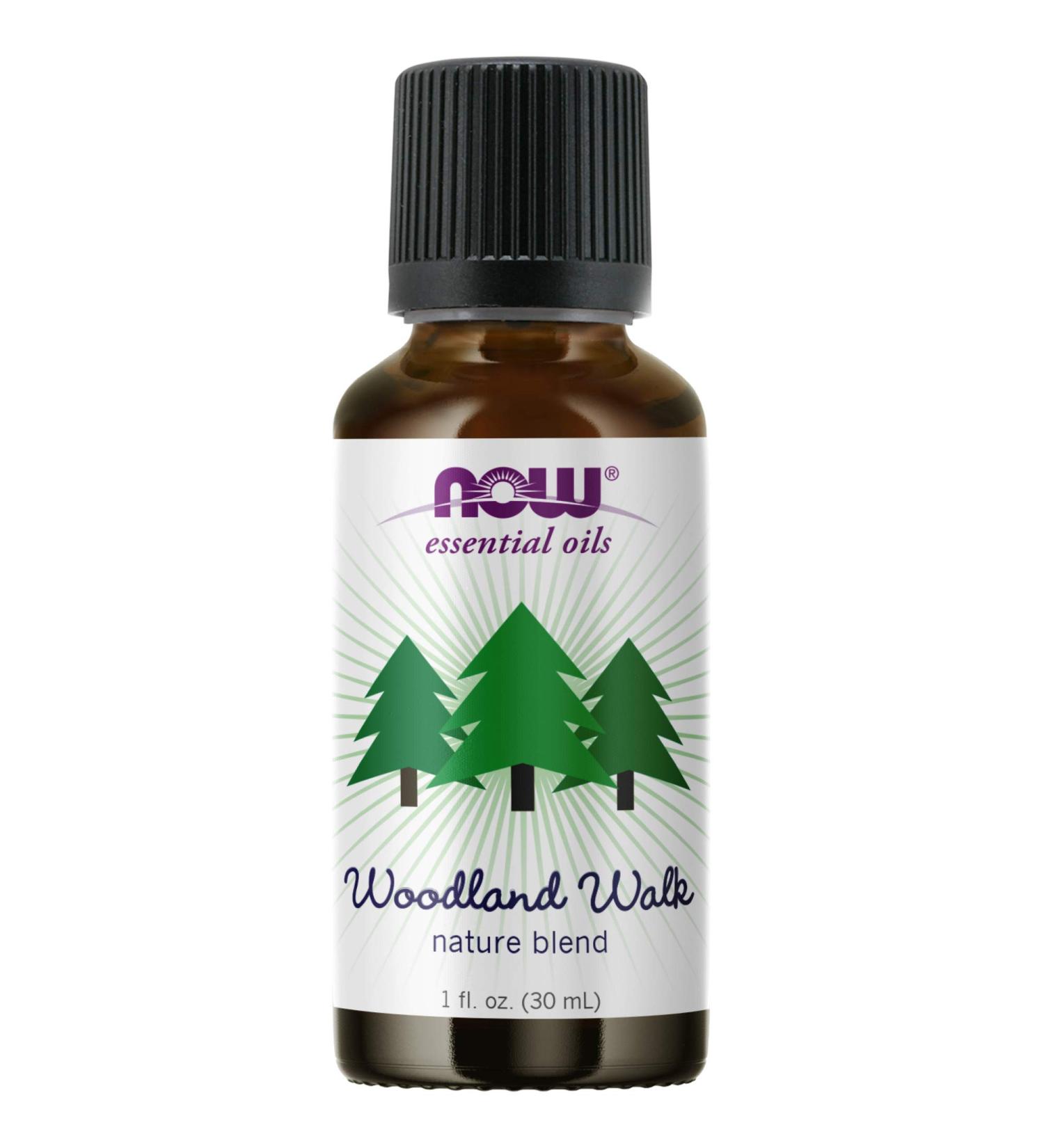 Now Foods Essential Oils Woodland Walk Nature Blend 1 fl oz (30 ml) - Buy Online on GoSupps.com