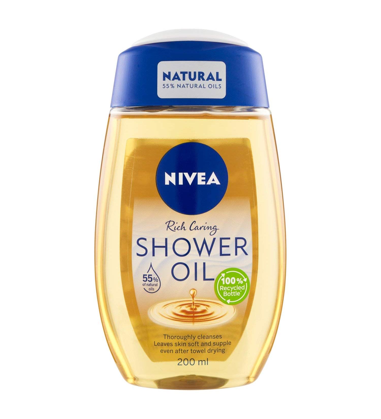 Nivea Shower Gel Natural Oil 200 ml - Buy Online on GoSupps.com