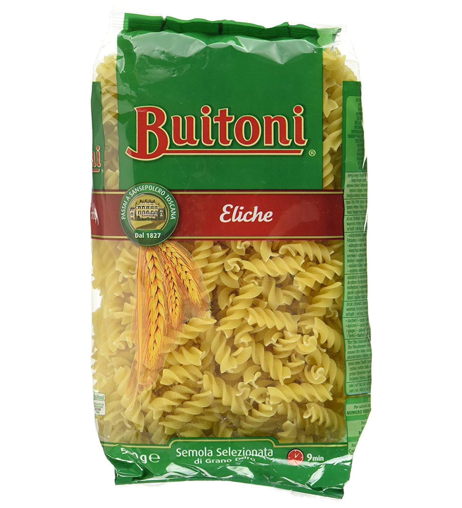  Buitoni Helix buttons Durum wheat pasta 500 g - Buy Online on GoSupps.com