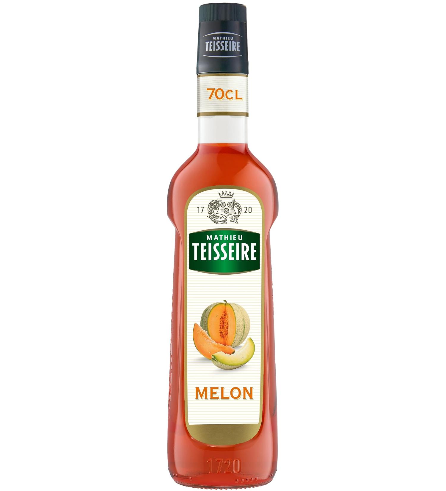 Melon syrup Mathieu Teisseire for drinks sodas cocktails with or without alcohol milkshakes smoothies 70cl bottle - Buy Online on GoSupps.com