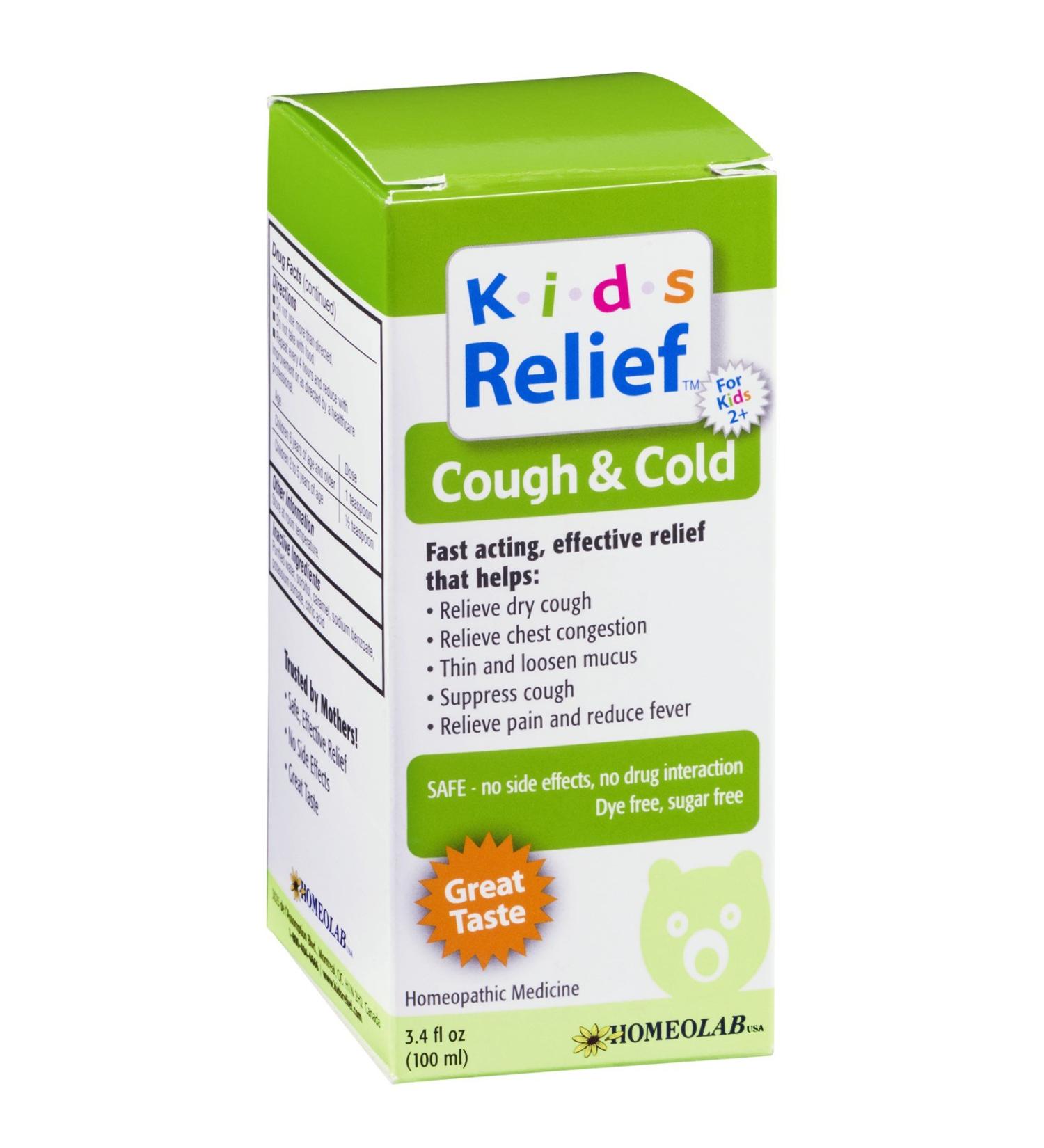 Kids Relief Cough & Cold Syrup - 3.4 fl oz ( Multi-Pack)