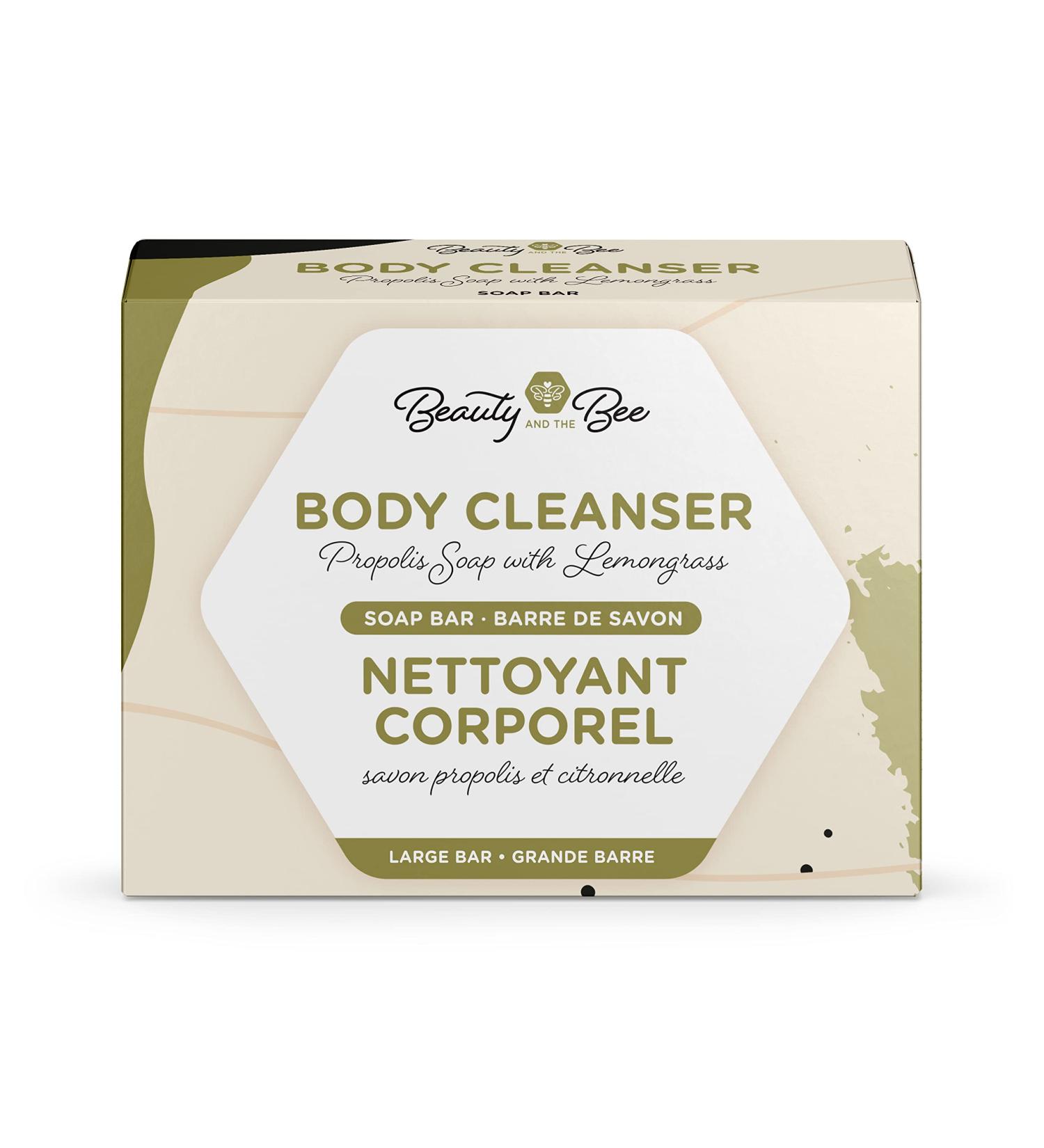 Buy Beauty and the Bee Body Cleanser With Propolis Soap - 109g | Natural Skincare for Glowing Skin - International Shipping Available - Buy Online on GoSupps.com