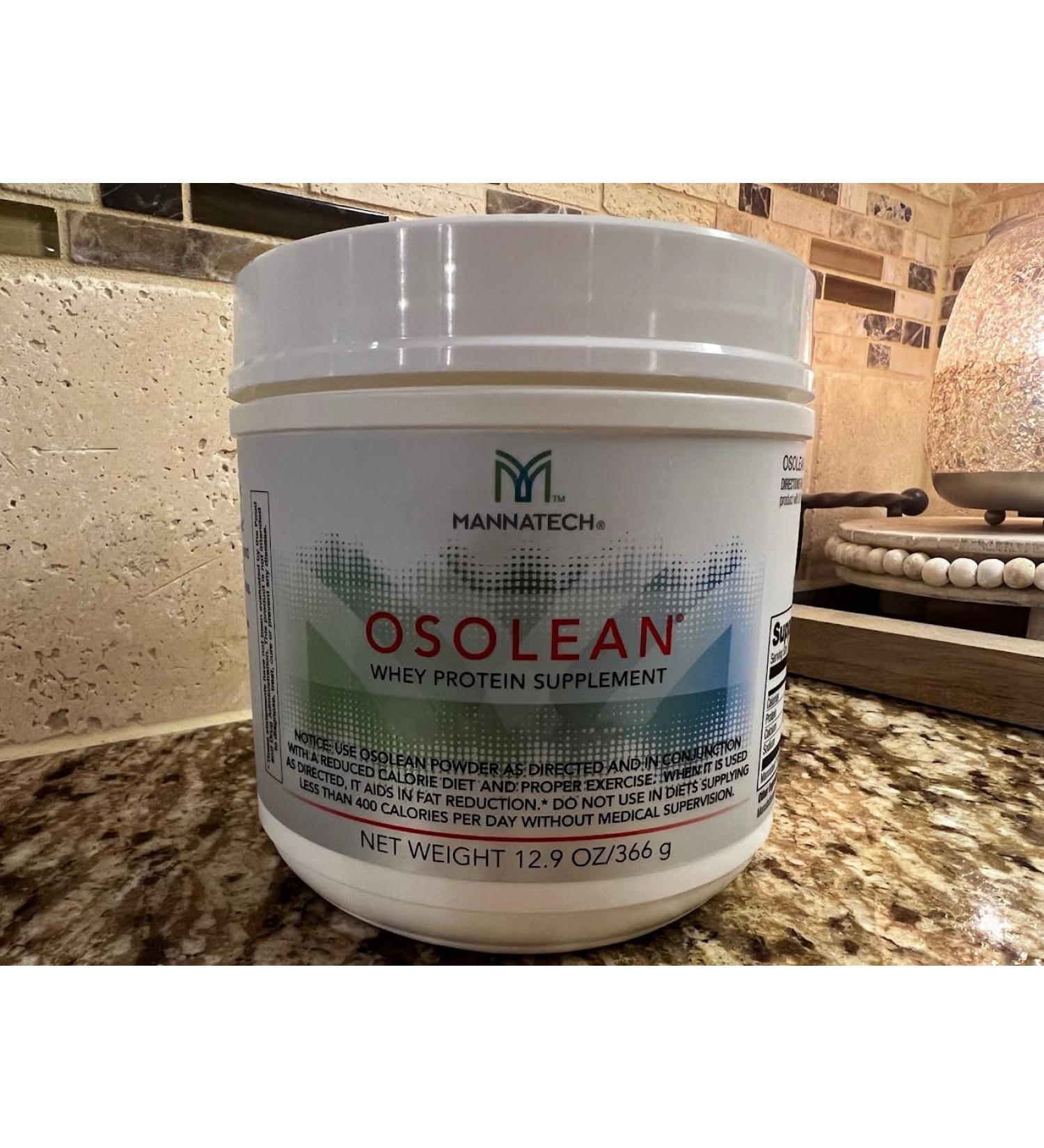 Mannatech Protein Powder OsoLean (Canister) 12.9 oz