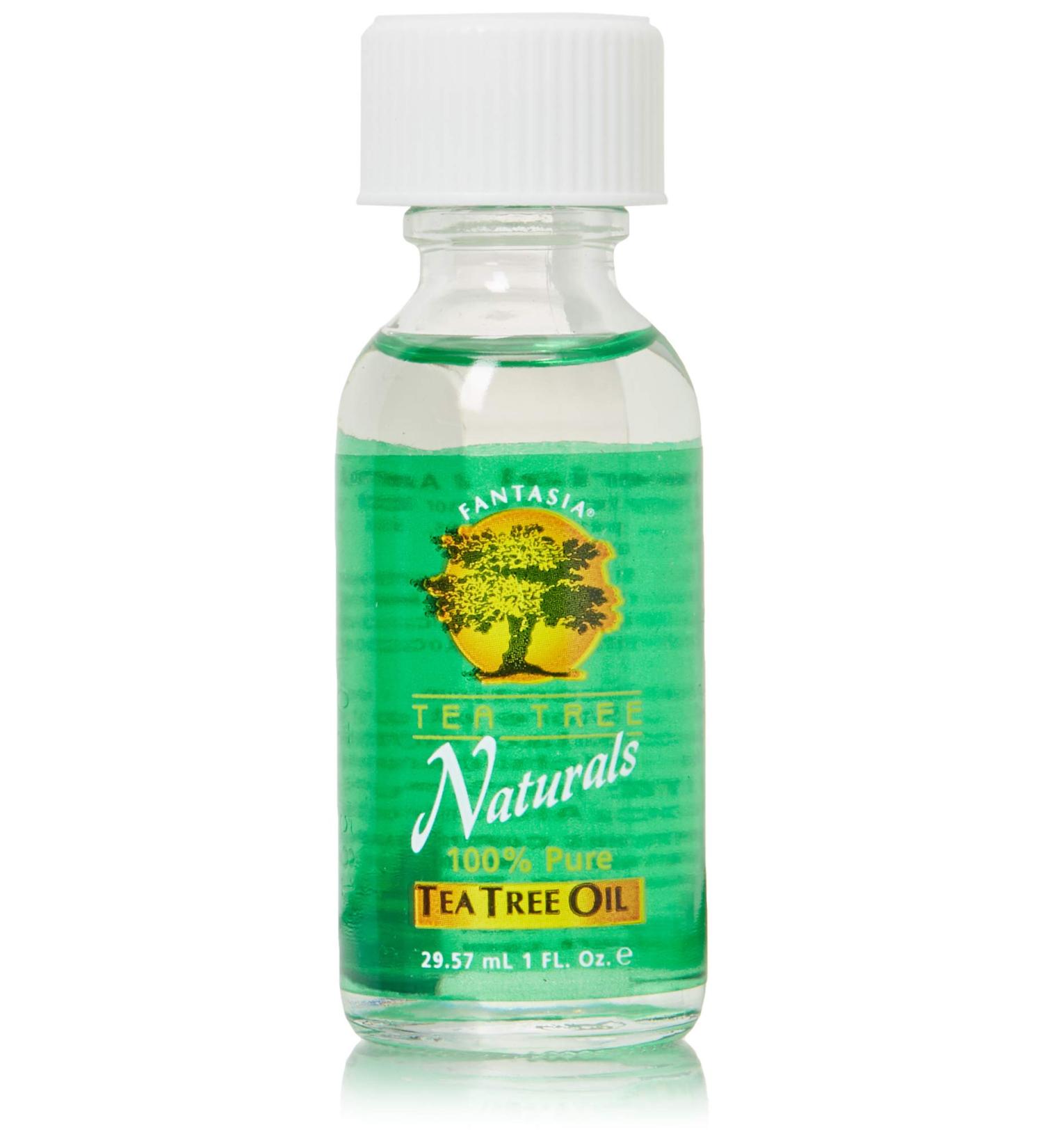Fantasia Tea Tree Naturals 100% Pure Tea Tree Oil 1 Oz - Natural remedy for skin and hair care - Buy Online on GoSupps.com