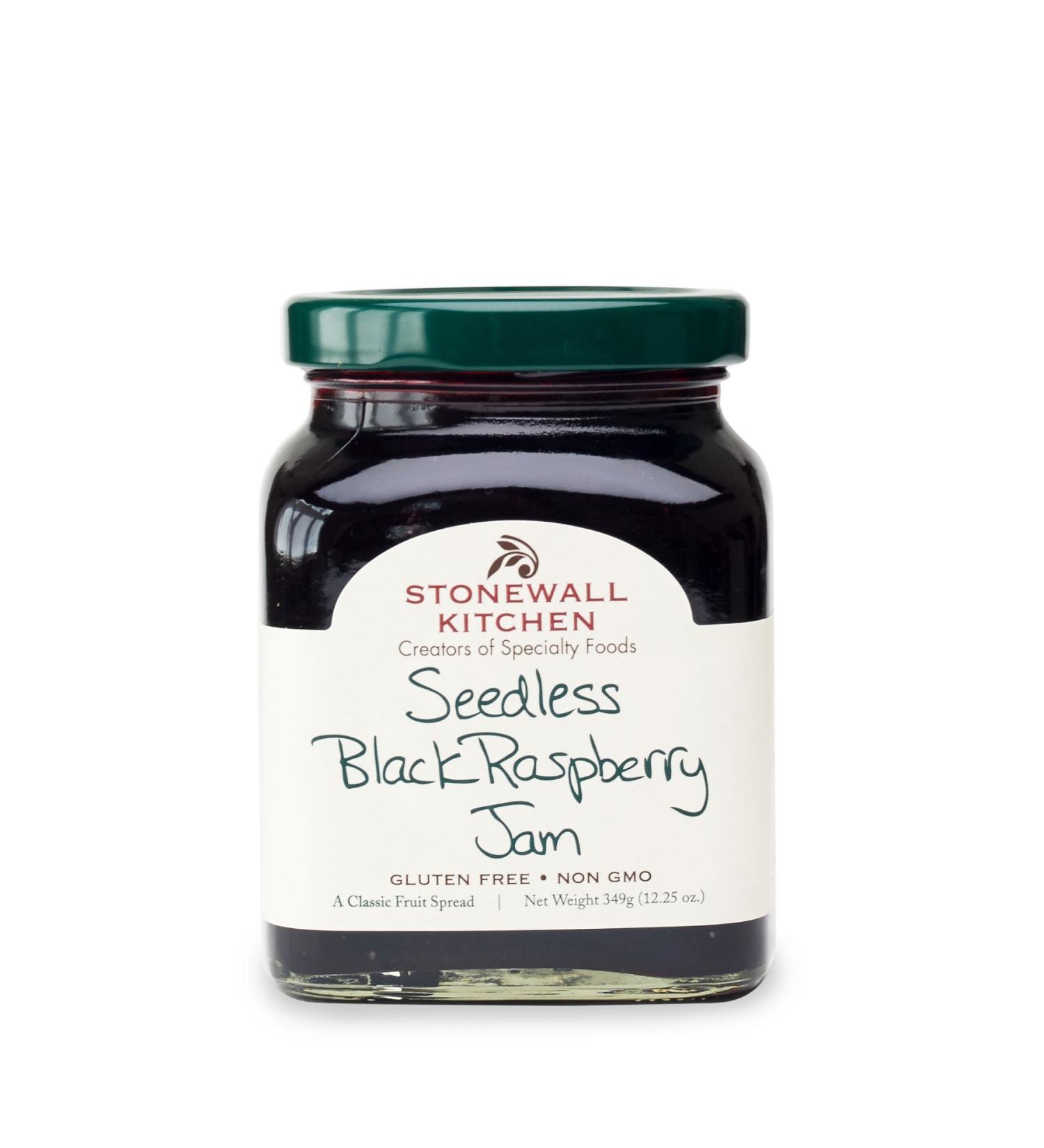 Stonewall Kitchen Seedless Black Raspberry Jam - 12 oz Pack of 1 - Buy Online on GoSupps.com